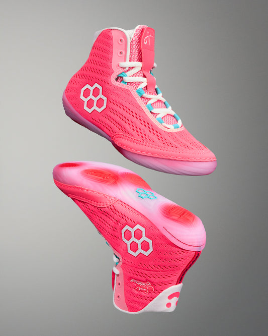 Chaussures de lutte Hildebrandt pour femmes adultes – Berry Burst