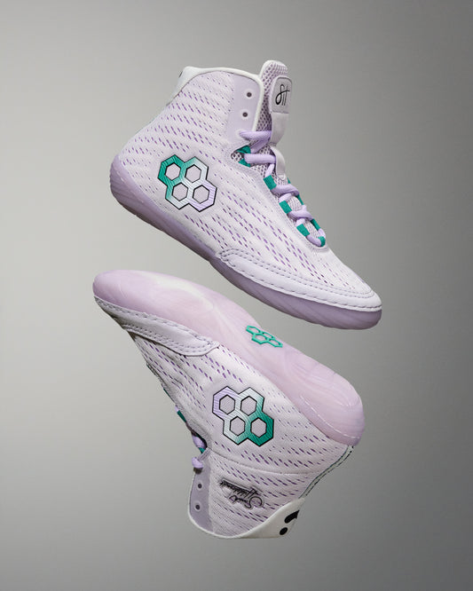 Chaussures de lutte pour femmes adultes Hildebrandt - Lilas électrique