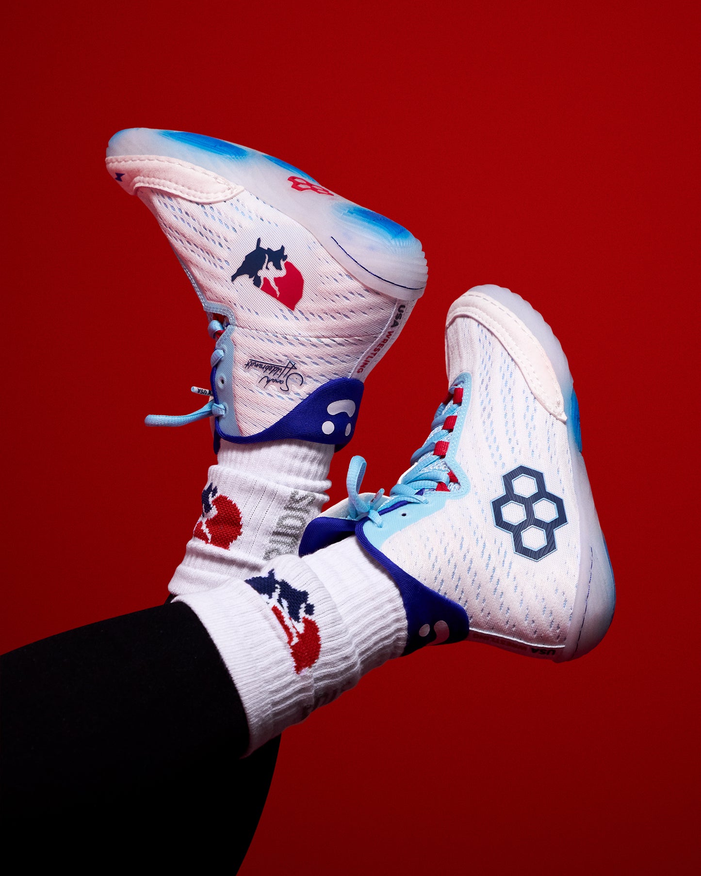 Hildebrandt Women's Adult Wrestling Shoes - USA