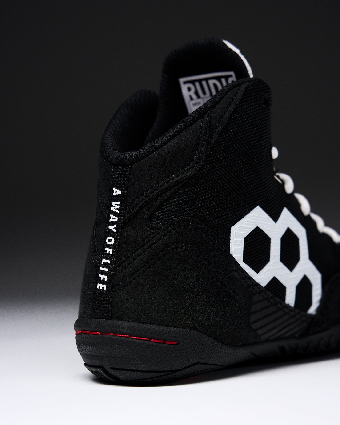 RUDIS Courage 2.0 Adult Wrestling Shoes - Black