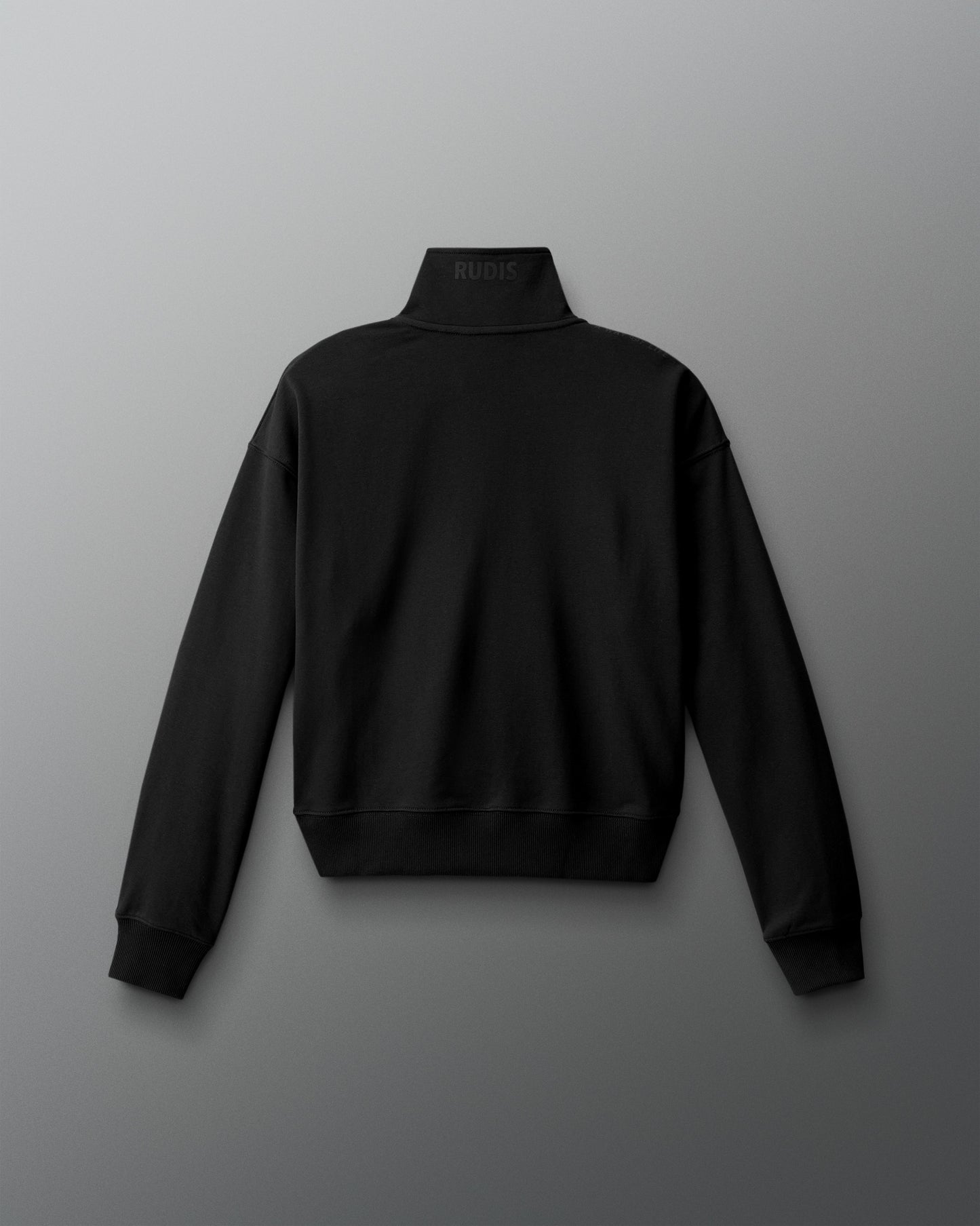 Women's Luxe Terry 1/4 Zip - Black