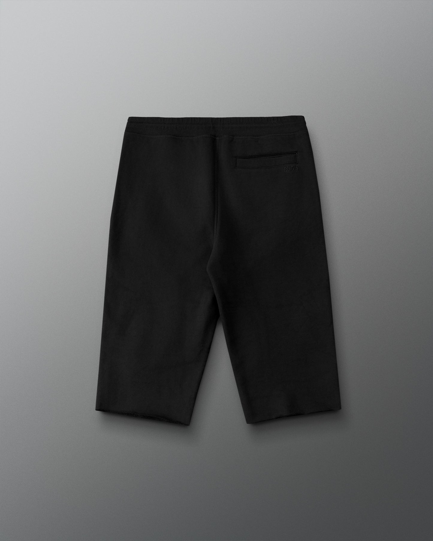 Titan Heavyweight Cut-Off Sweatpants - Black