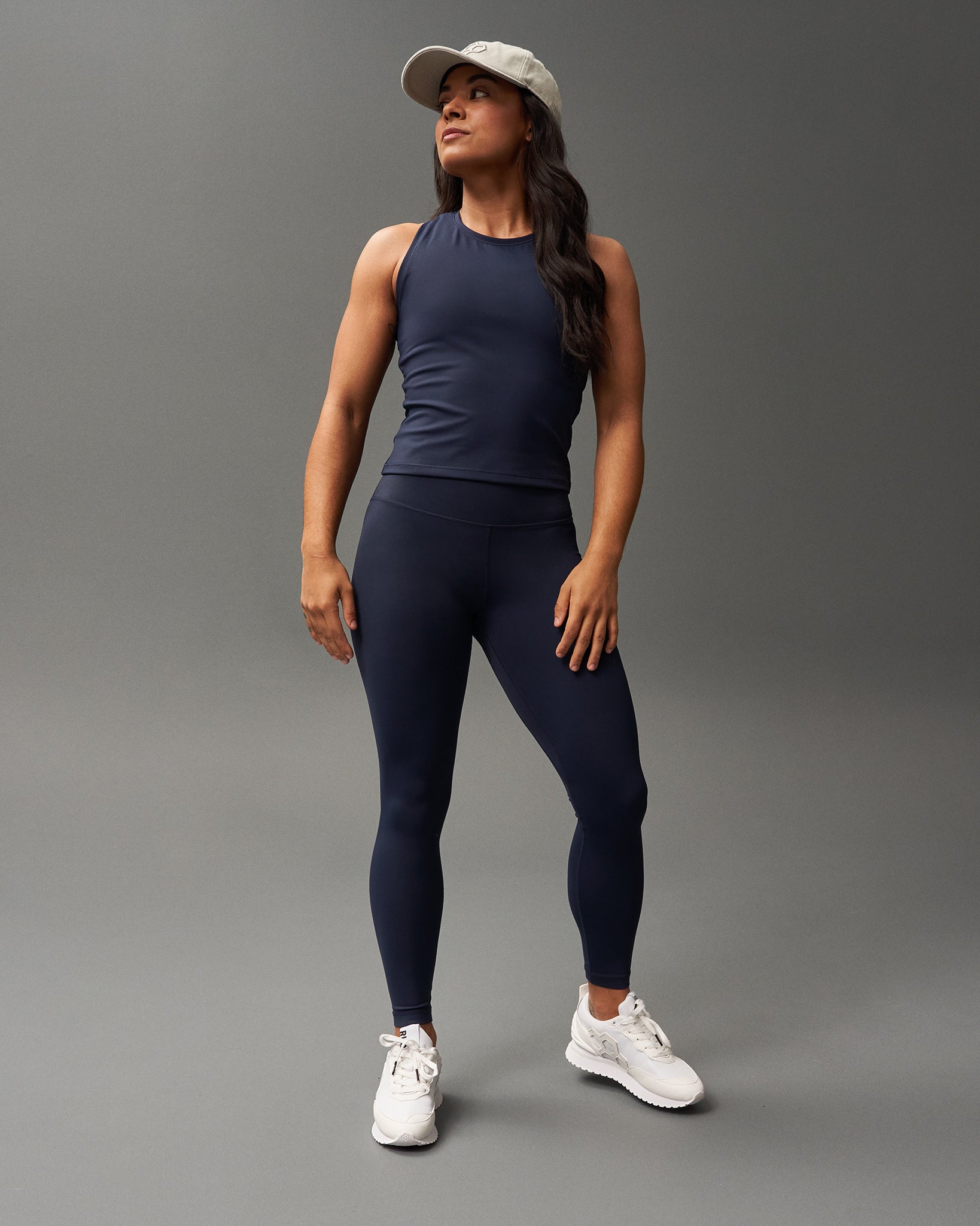 RUDIS COOL-FEEL Women's Crop Tank Top Command the Mat RUDIS