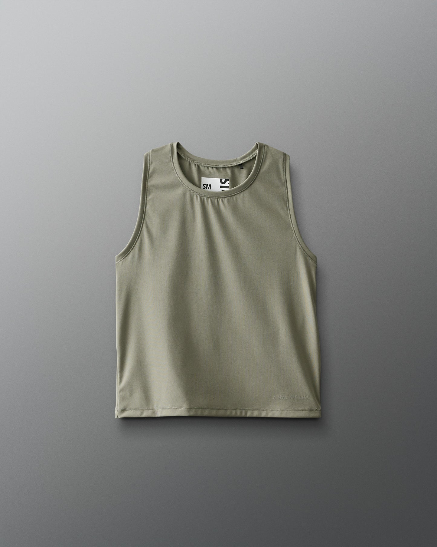 COOL-FEEL Women's Crop Tank Top - Olive