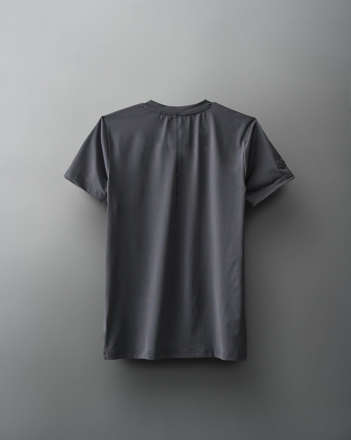 T-shirt col V RUDIS Performance pour femme - Carbone