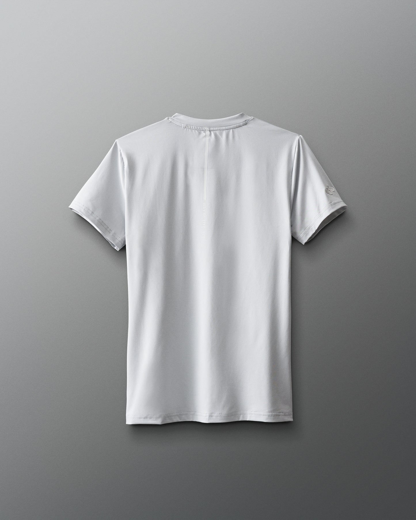 T-shirt col V RUDIS Performance pour femme - Gris lunaire