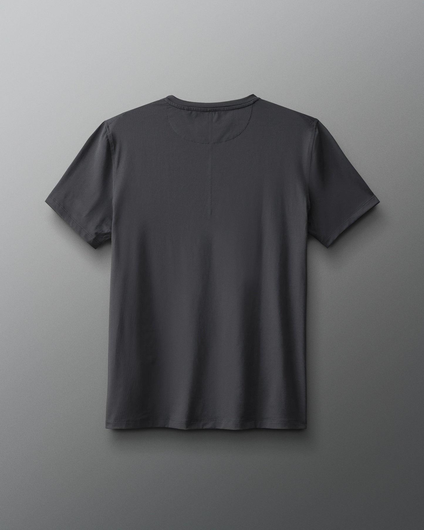 Gray t-shirt on a light gray background