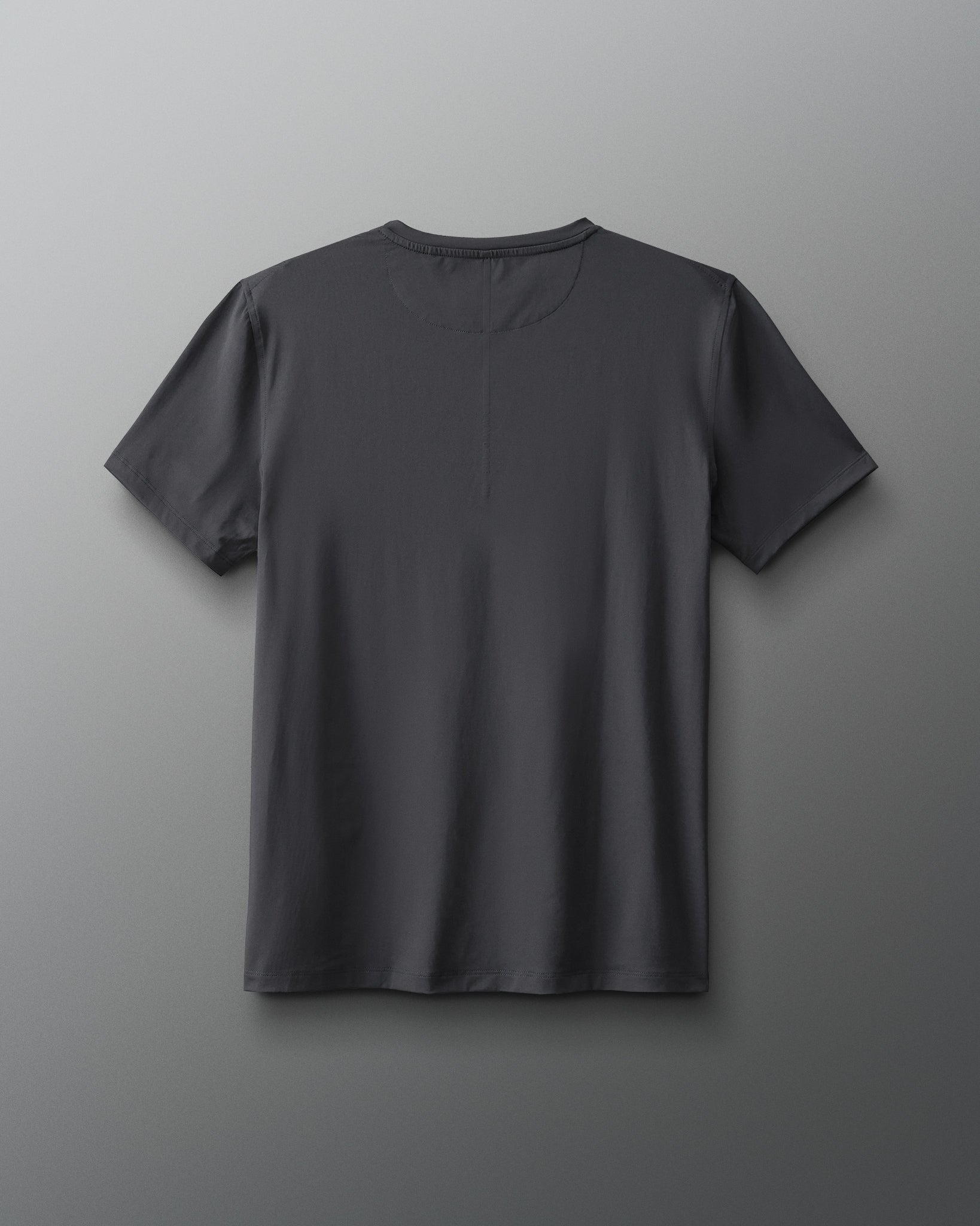 Gray t-shirt on a light gray background