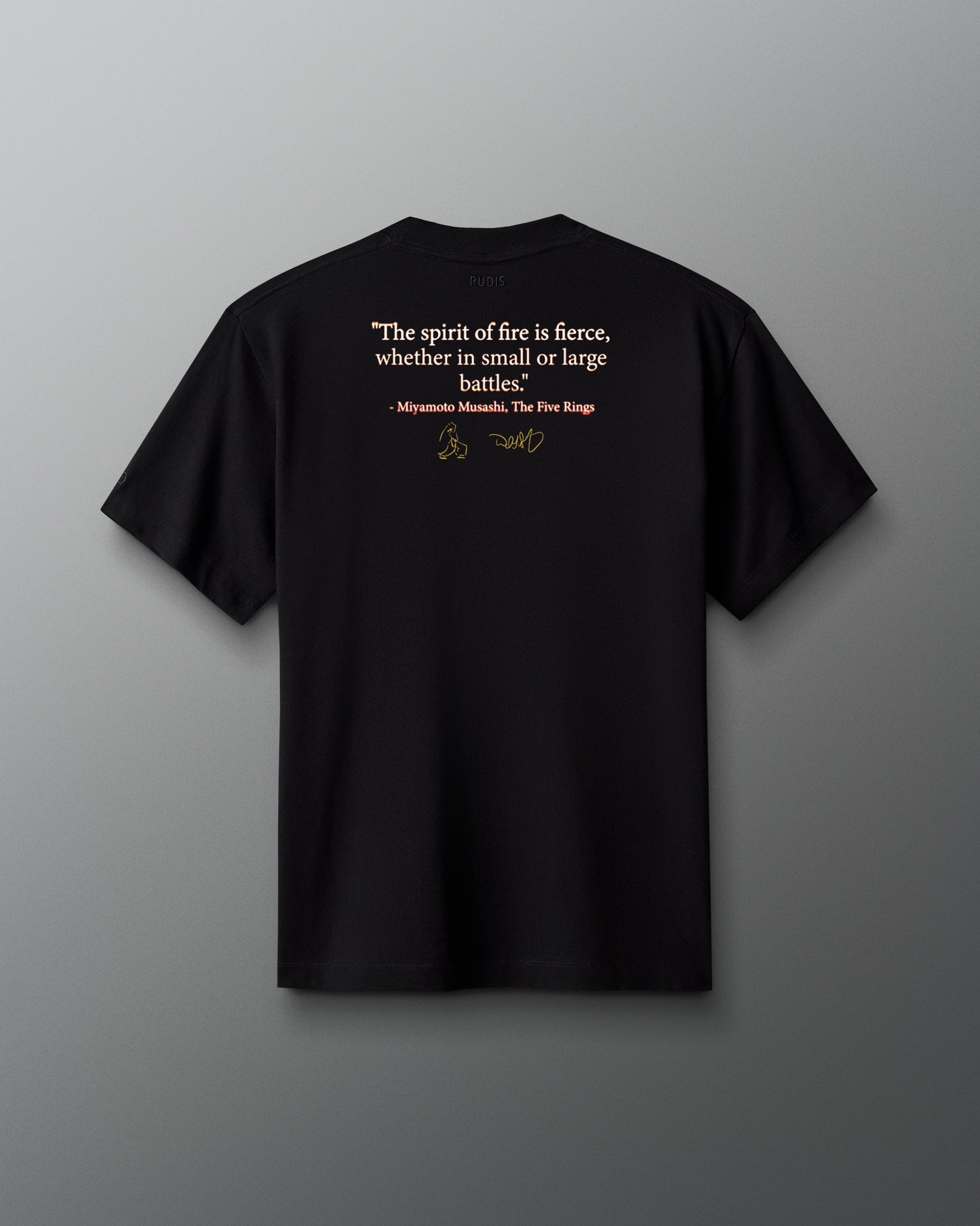 RUDIS Samurai Fire Heavyweight T-Shirt
