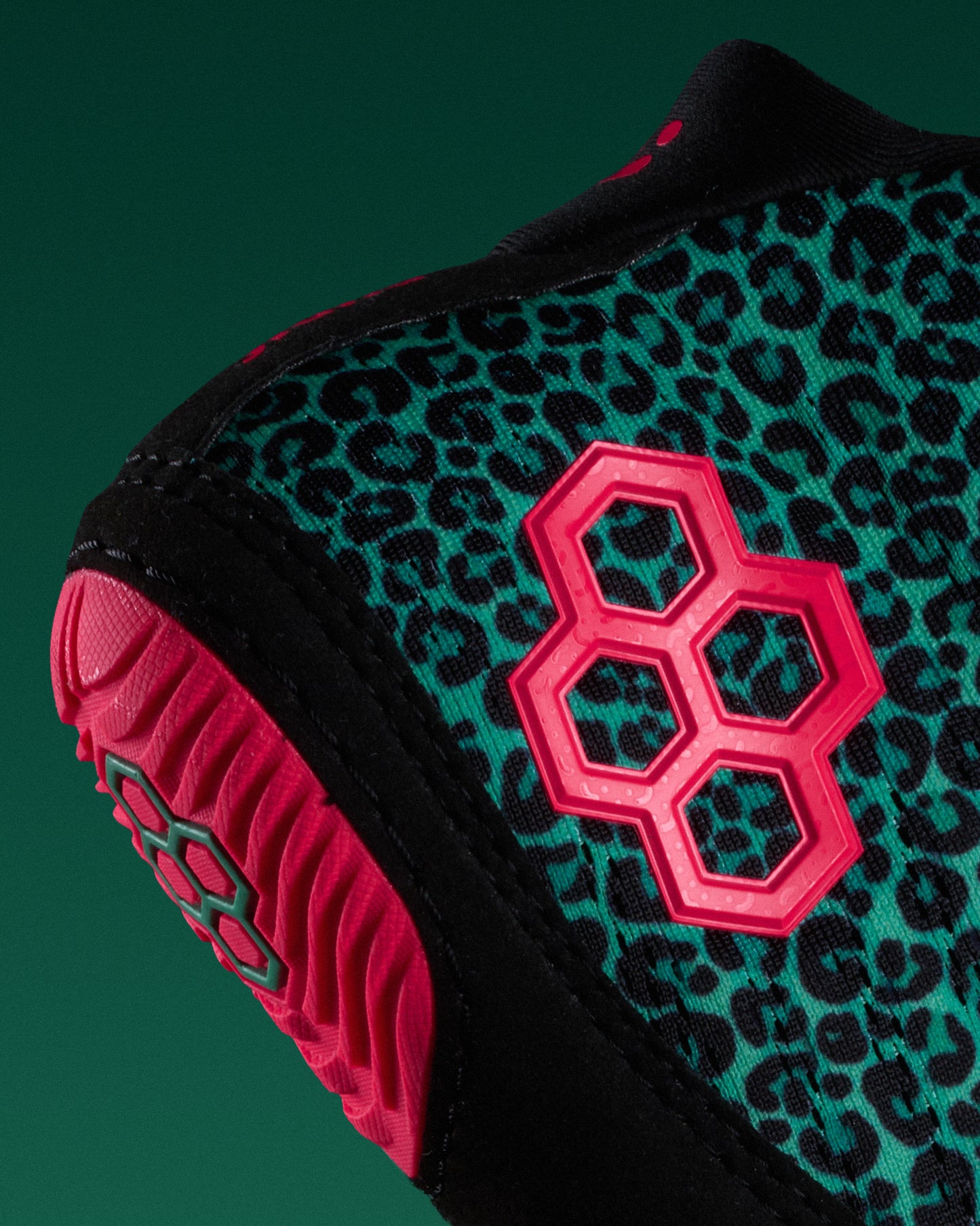 Hildebrandt 2.0 Women's Wrestling Shoes - Green Leopard