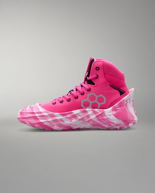 RUDIS Wrestling Shoe Covers - Pink Camo