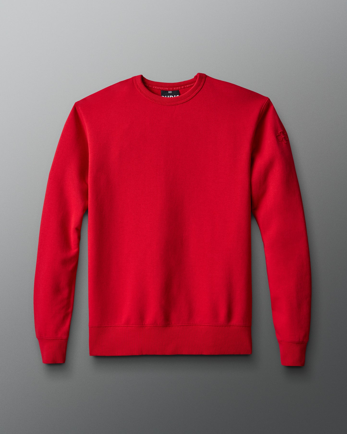 Comfort Fleece Teams Crewneck - Red