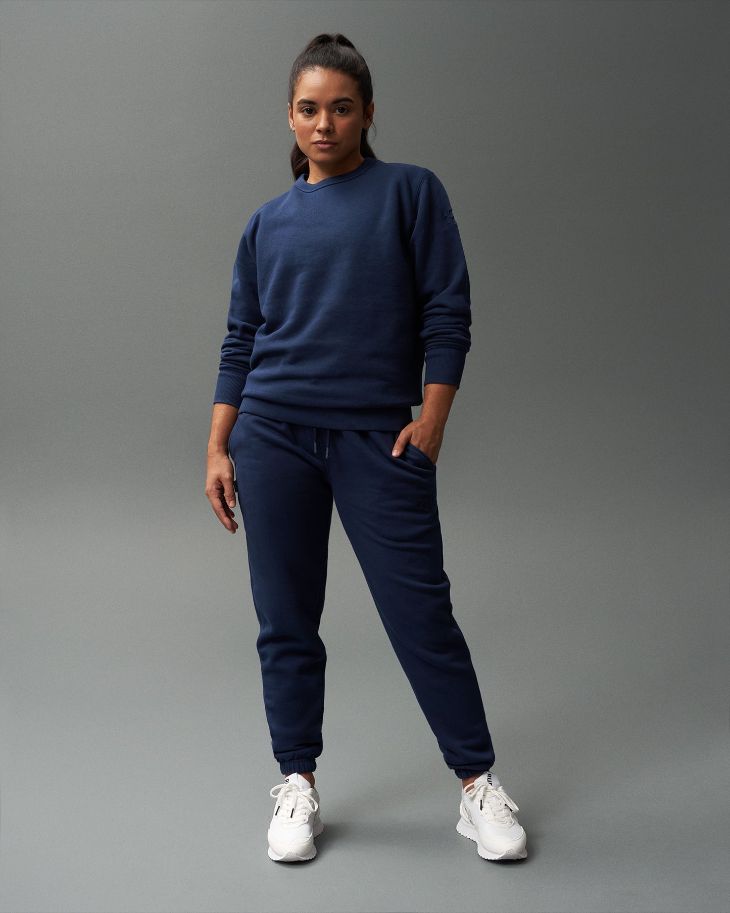 Comfort Fleece Crewneck - Navy