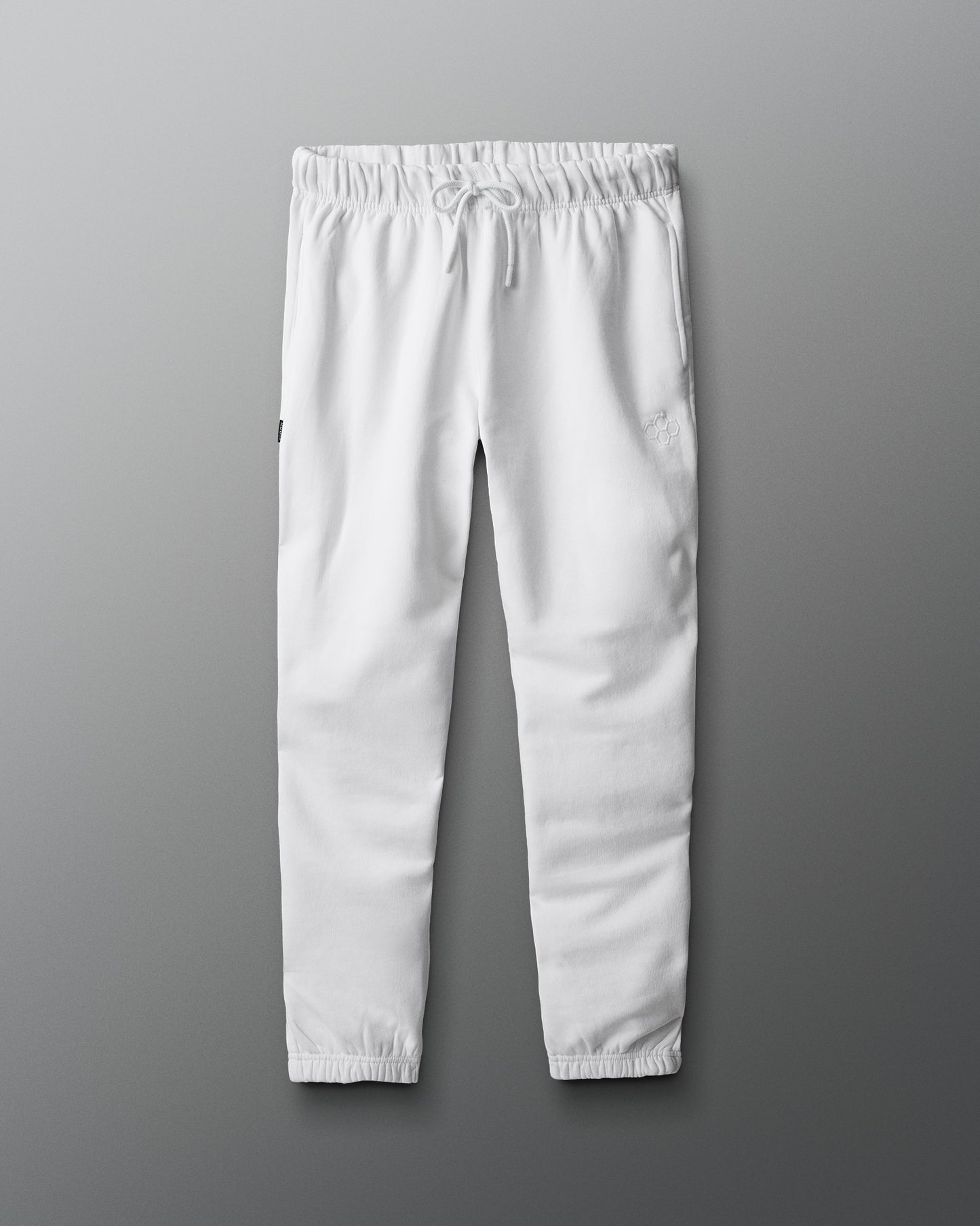 Comfort Fleece Sweatpants - White