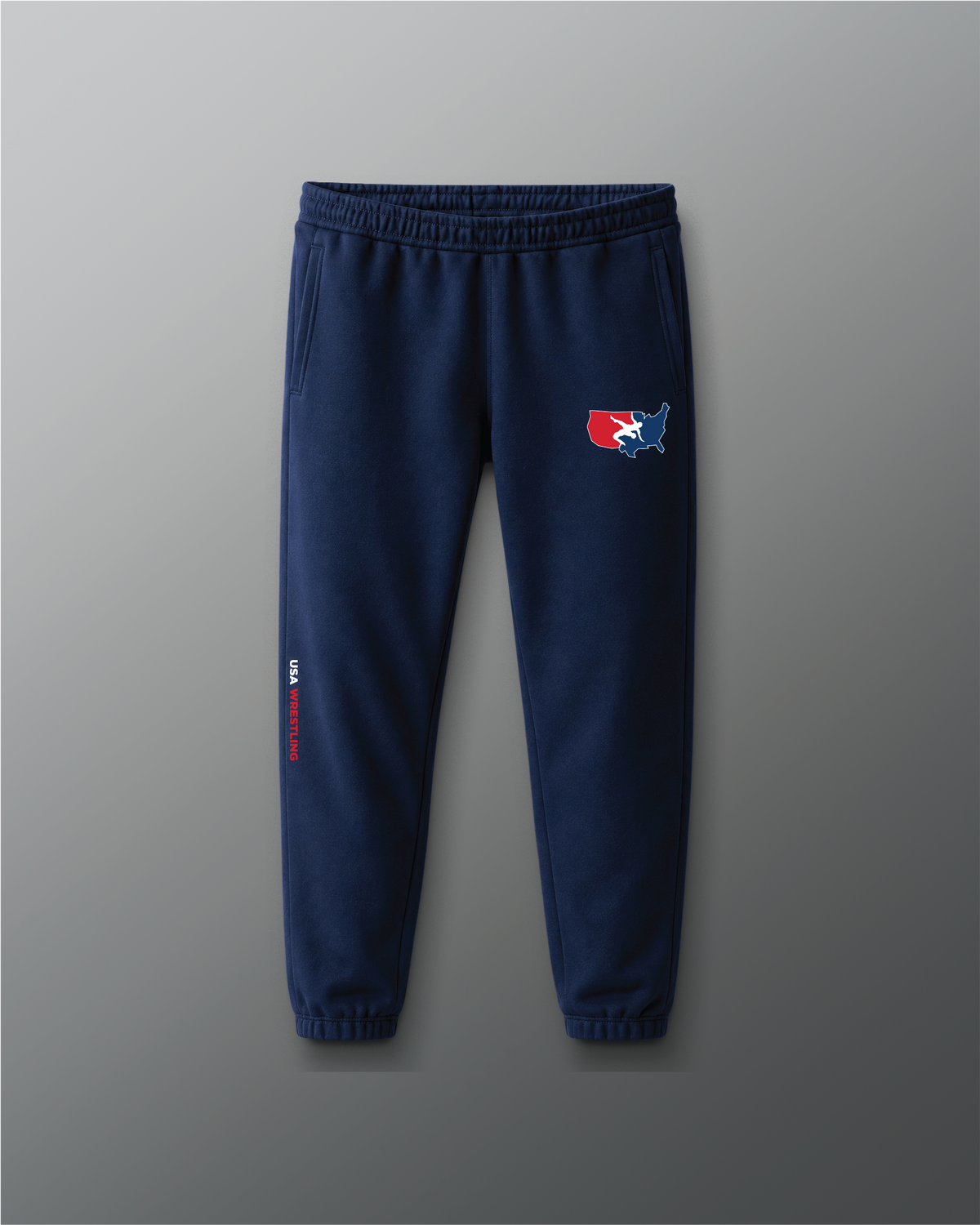 VIK - USA Wrestling Tech Fleece Jogger - Navy