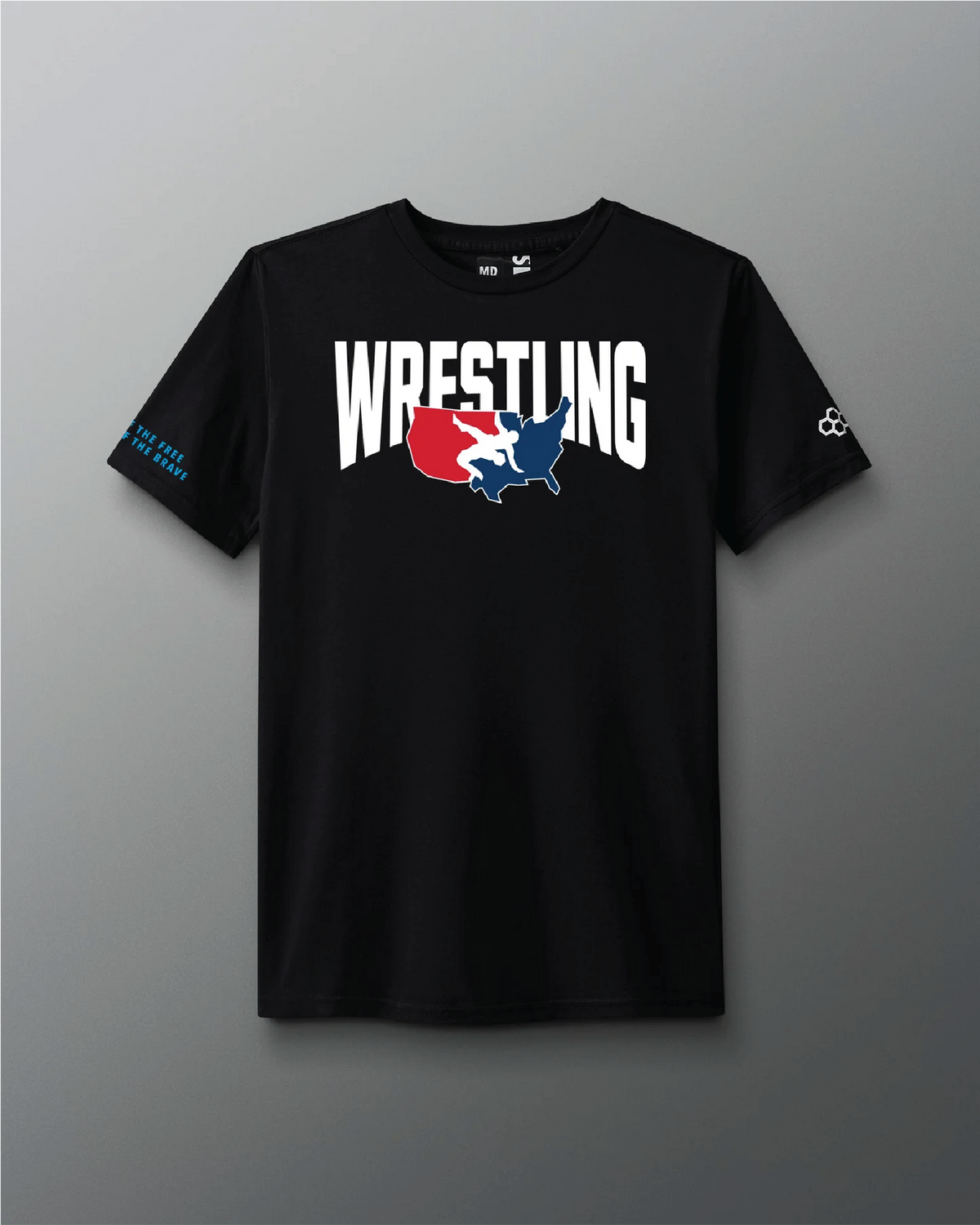 VIK - Wrestling Logo Elite Super Soft T-Shirt - Black