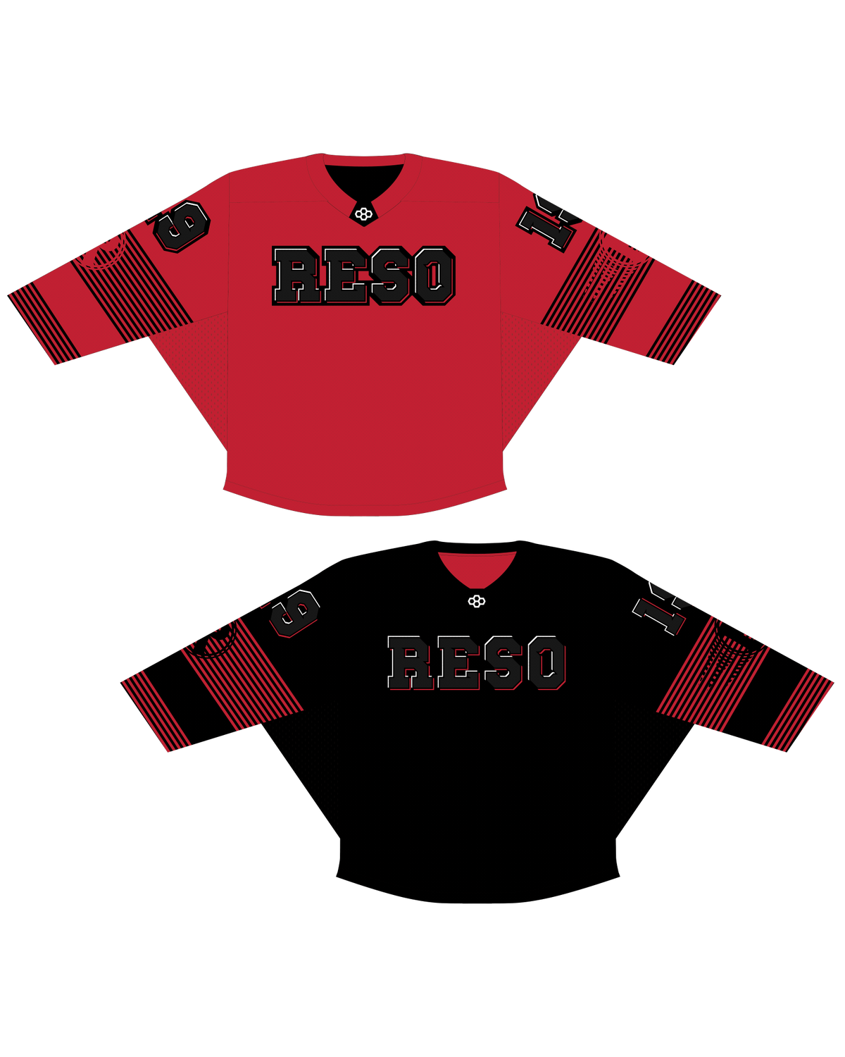 RUDIS Box Lacrosse Youth AirFlow Mesh Reversible Goalie Jersey
