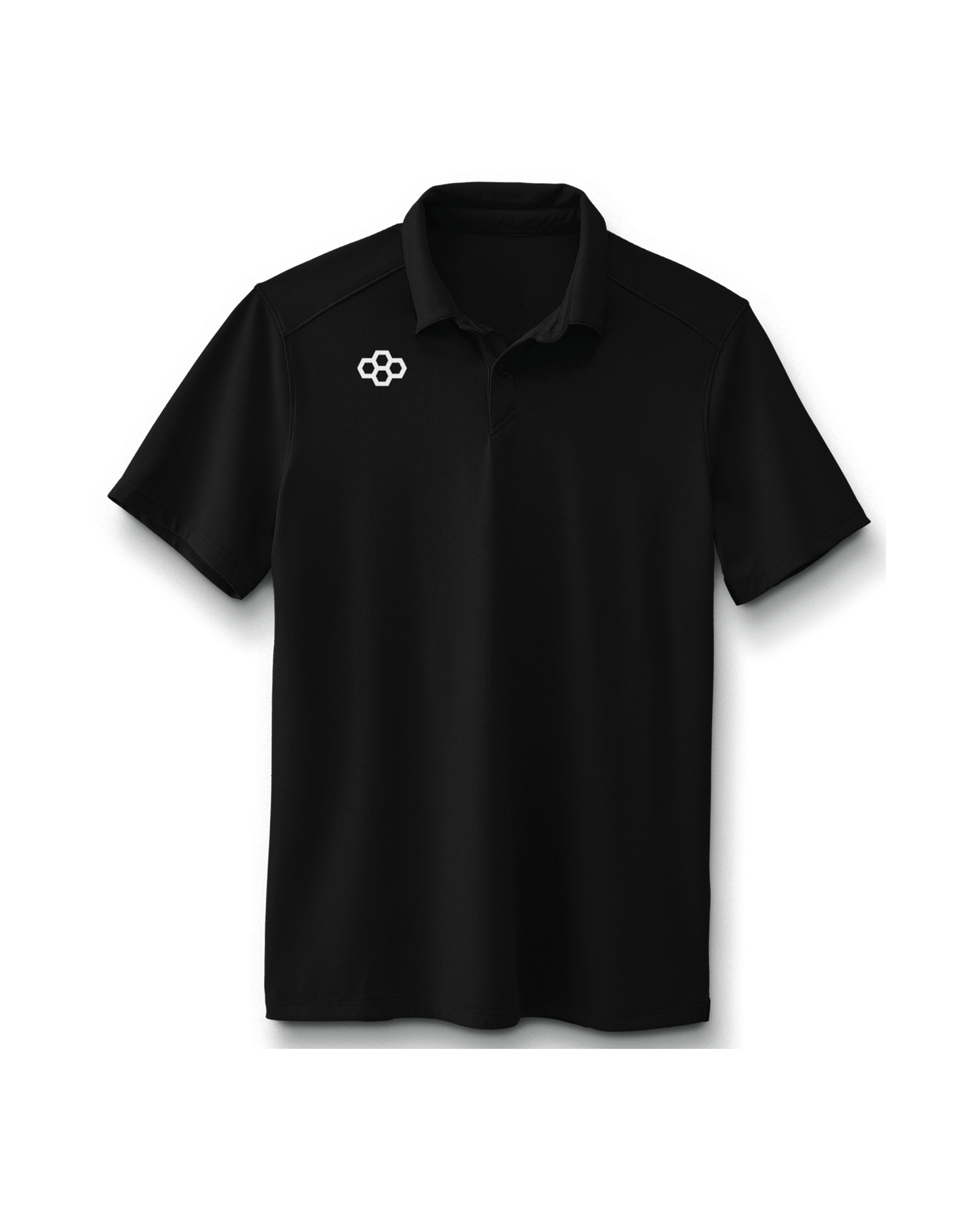 RUDIS Go-To Hex Polo - Black