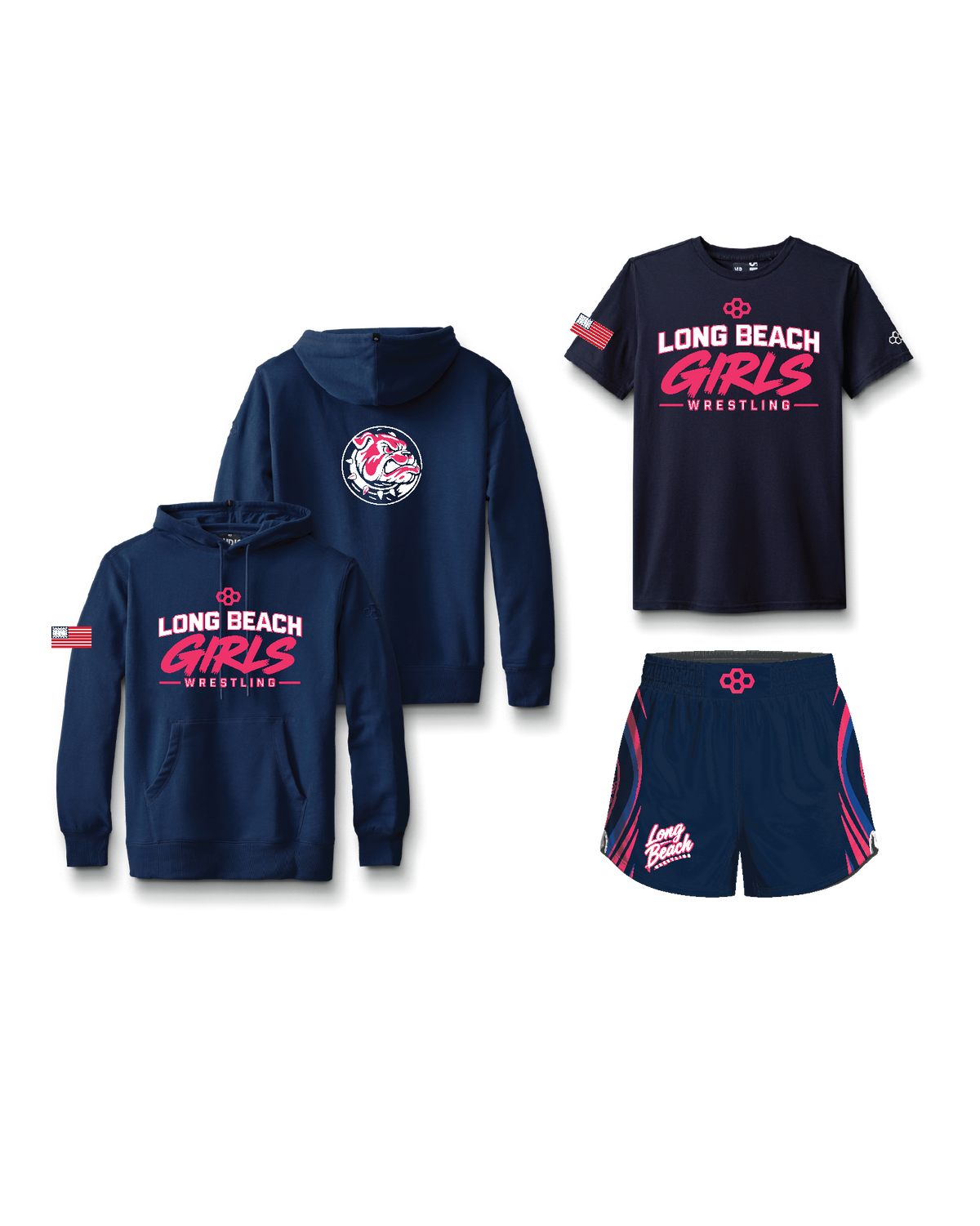 Long Beach Girls Wrestling Training Bundle