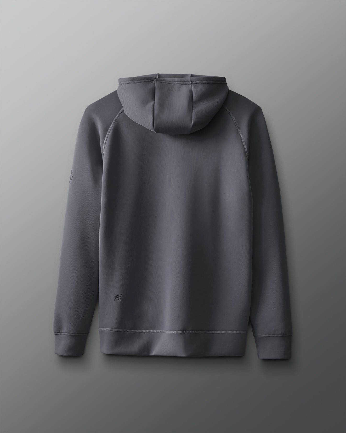 Sweat à capuche RUDIS COOL-FEEL - Carbone
