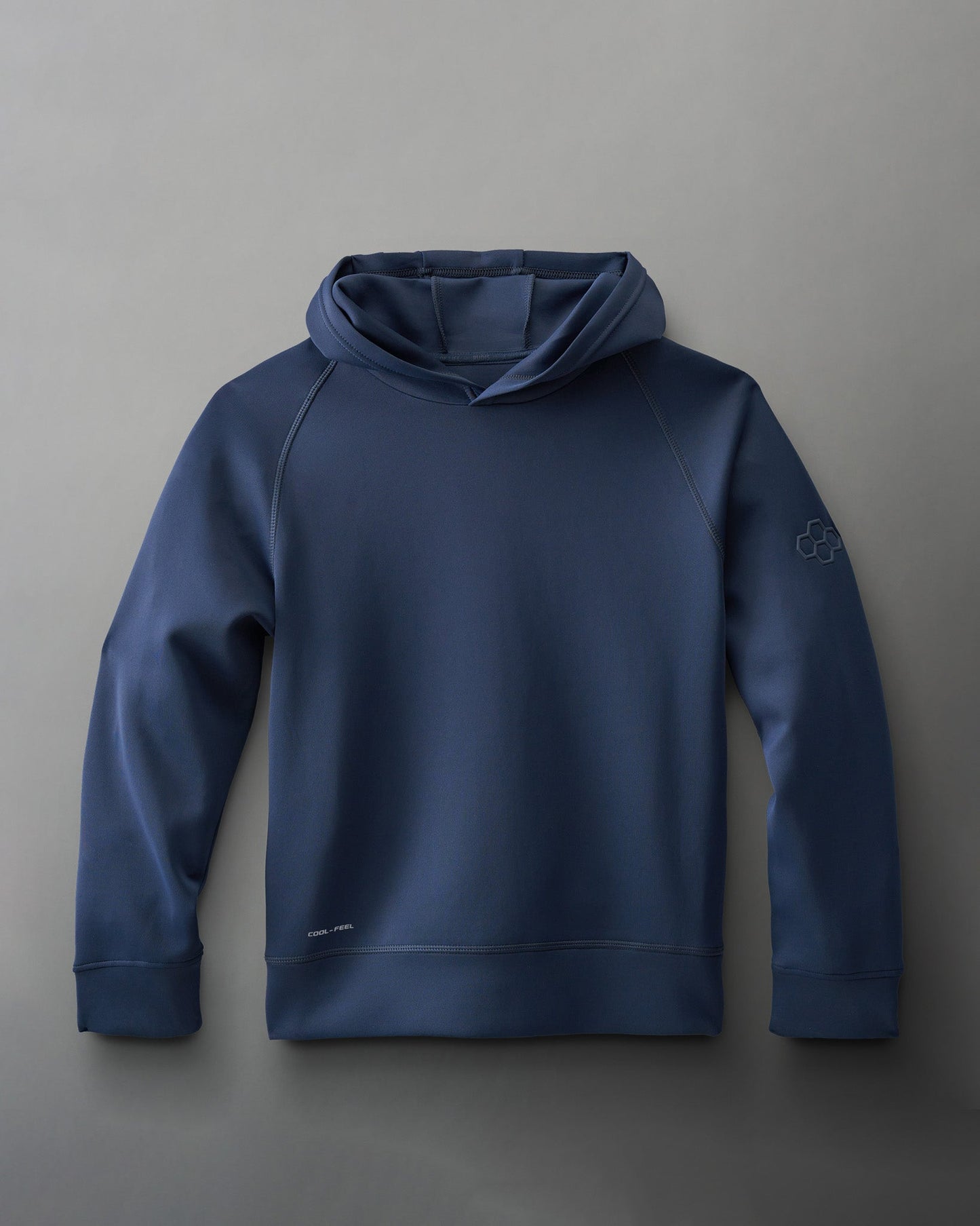 Sweat à capuche RUDIS COOL-FEEL pour jeunes - Bleu marine