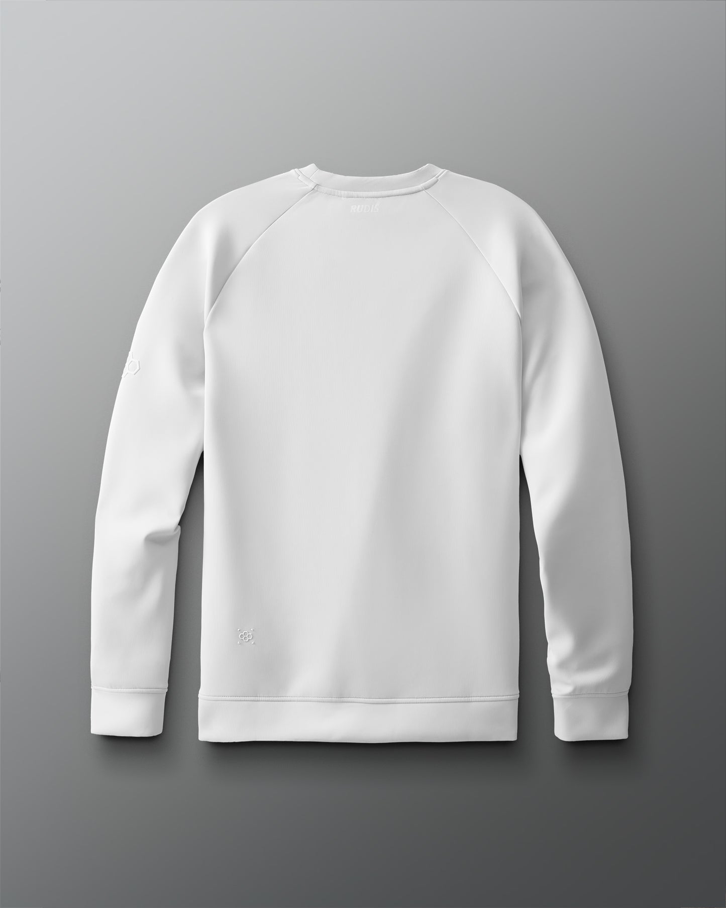 Pull ras du cou RUDIS COOL-FEEL - Gris lunaire