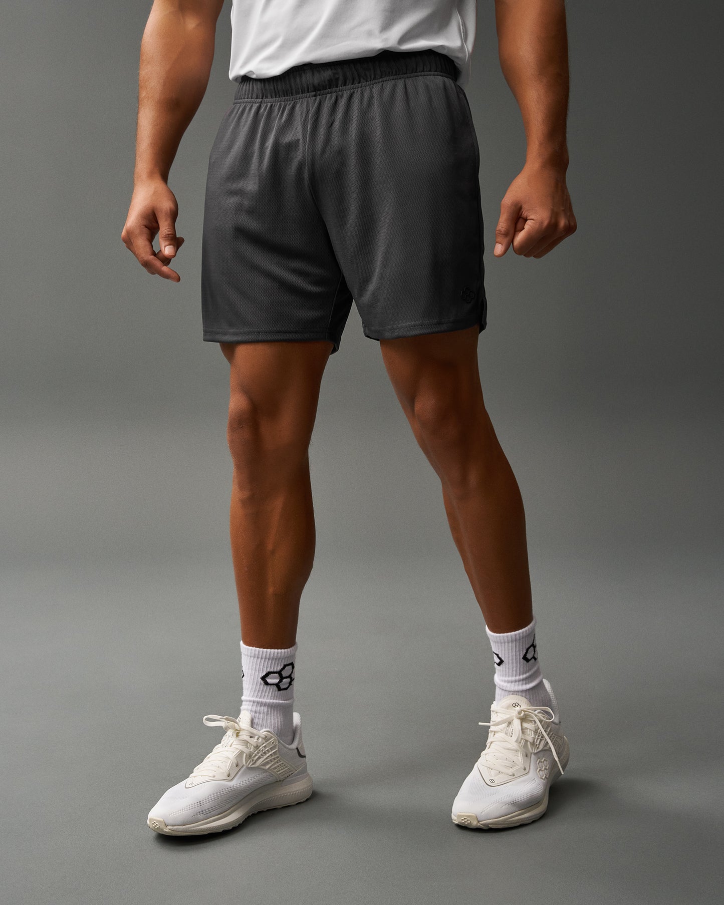 Short en maille RUDIS 6" 2.0 - Carbone