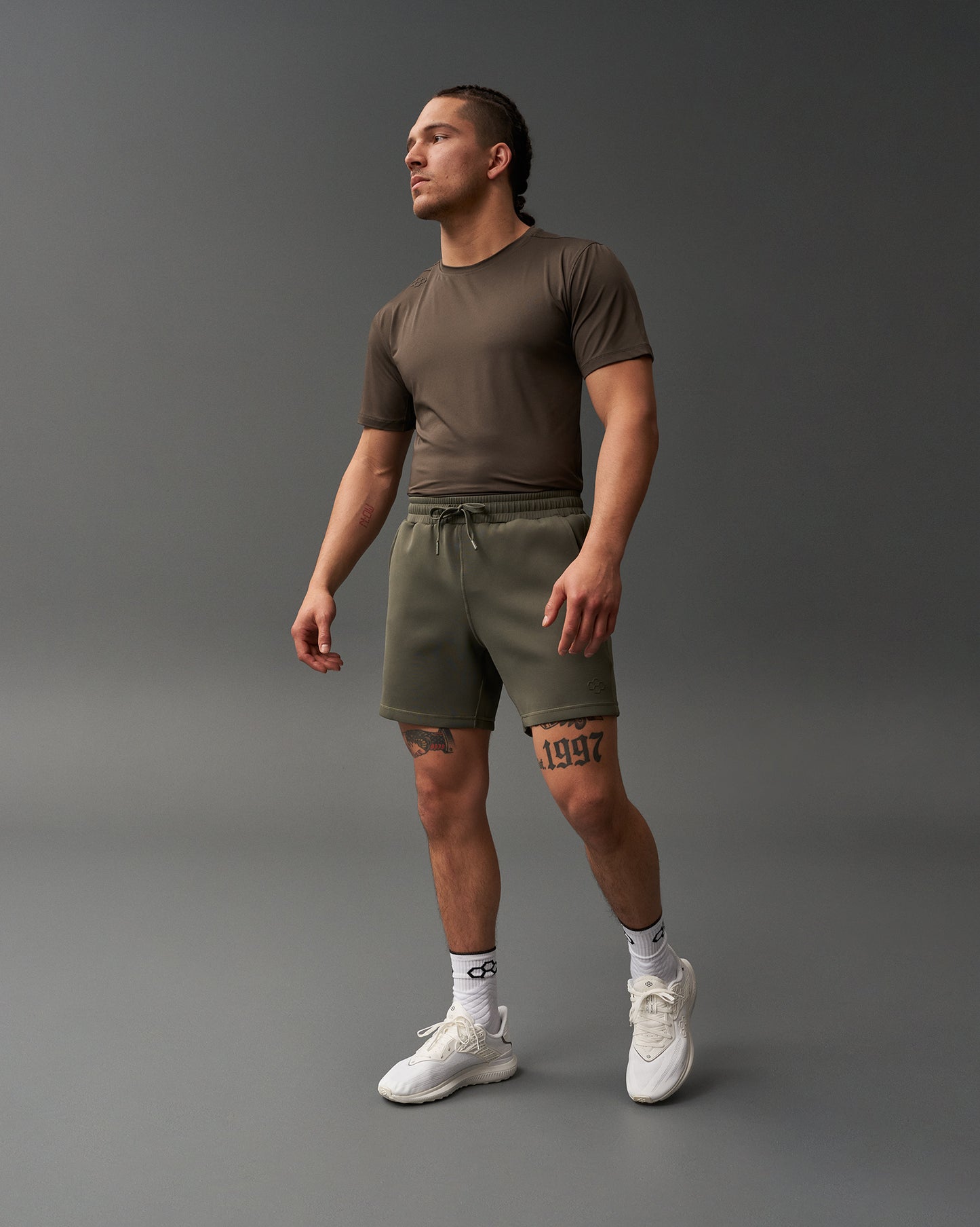 RUDIS Performance Stretch T-Shirt - Cocoa