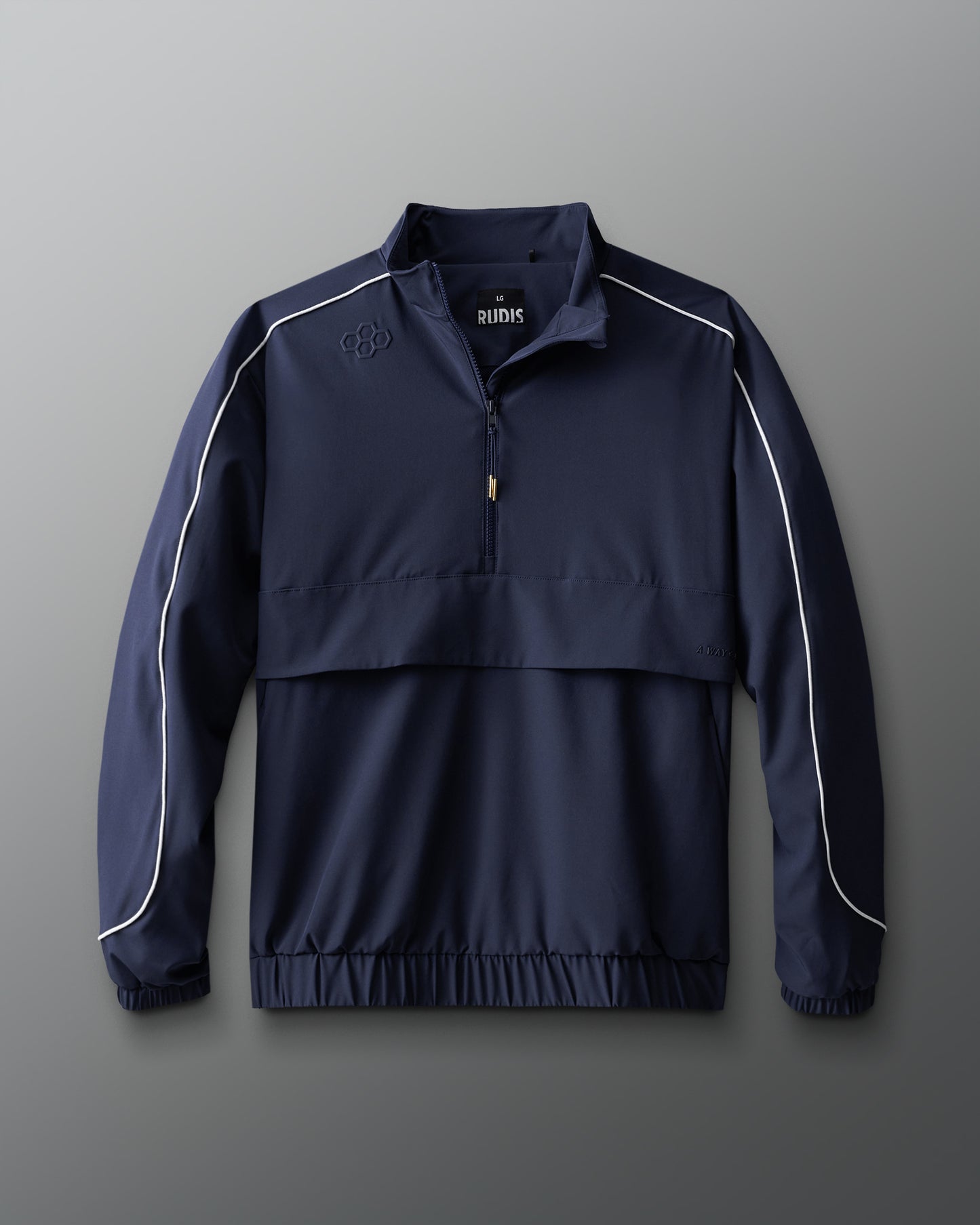 RUDIS 1/4 Zip Windbreaker - Navy