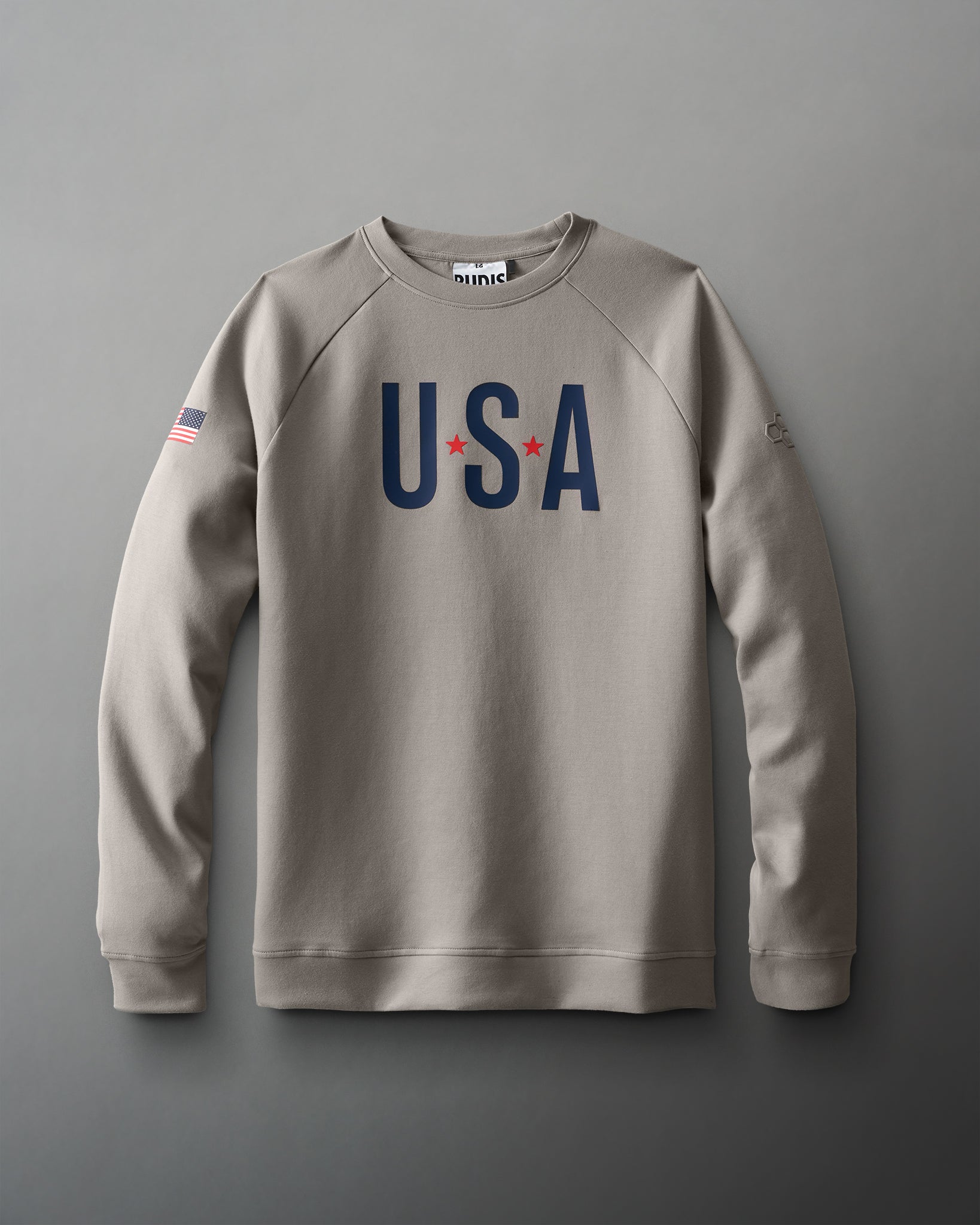 RUDIS USA Ultimate Crewneck - Command Your Comfort & Style