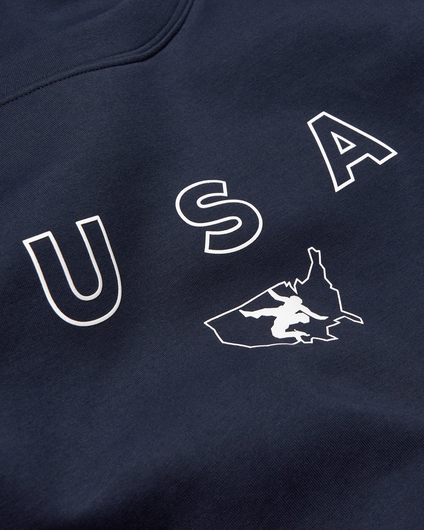 Pull ras du cou colorblock USA Wrestling