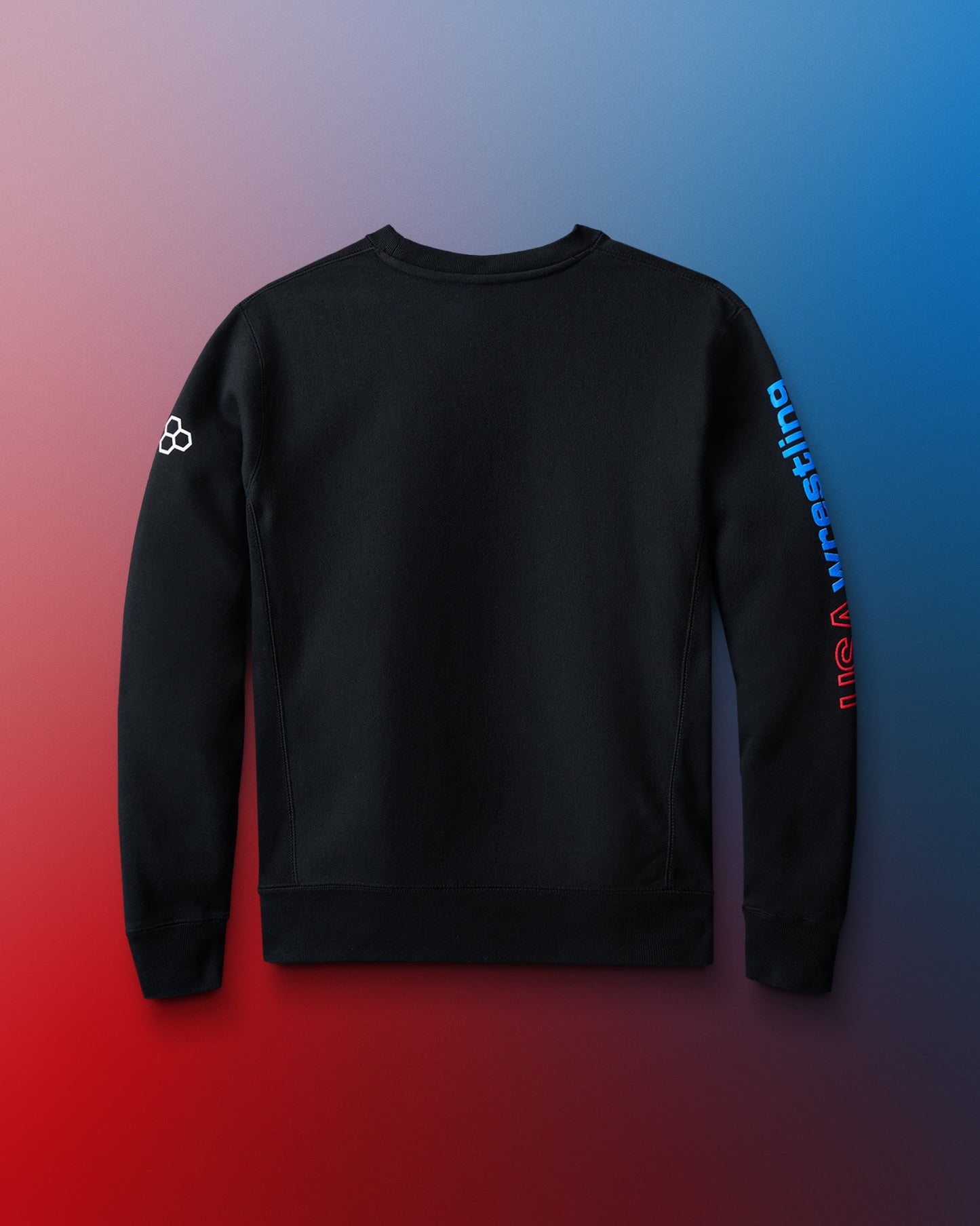 Pull ras du cou vintage de lutte américaine