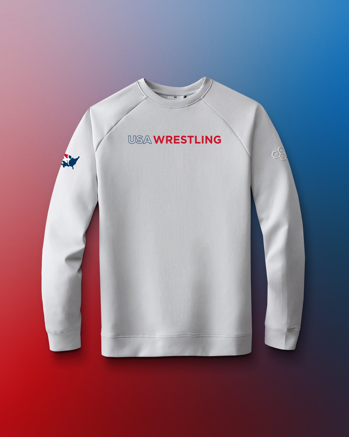 USA Wrestling Wordmark Ultimate Crewneck