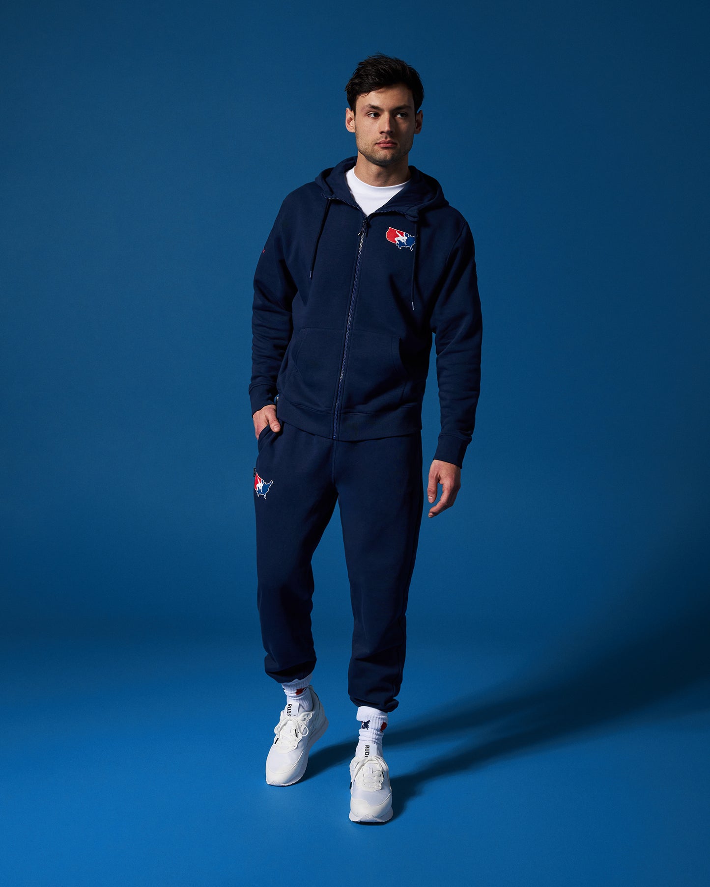 USA Wrestling Logo Comfort Fleece Full Zip