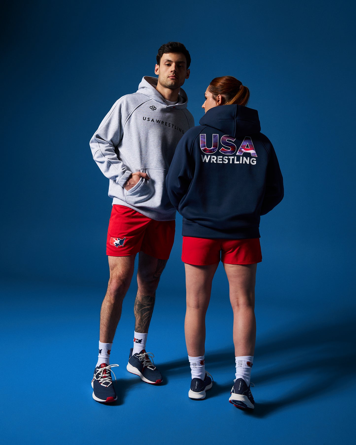 USA Wrestling Tech Fleece Hoodie