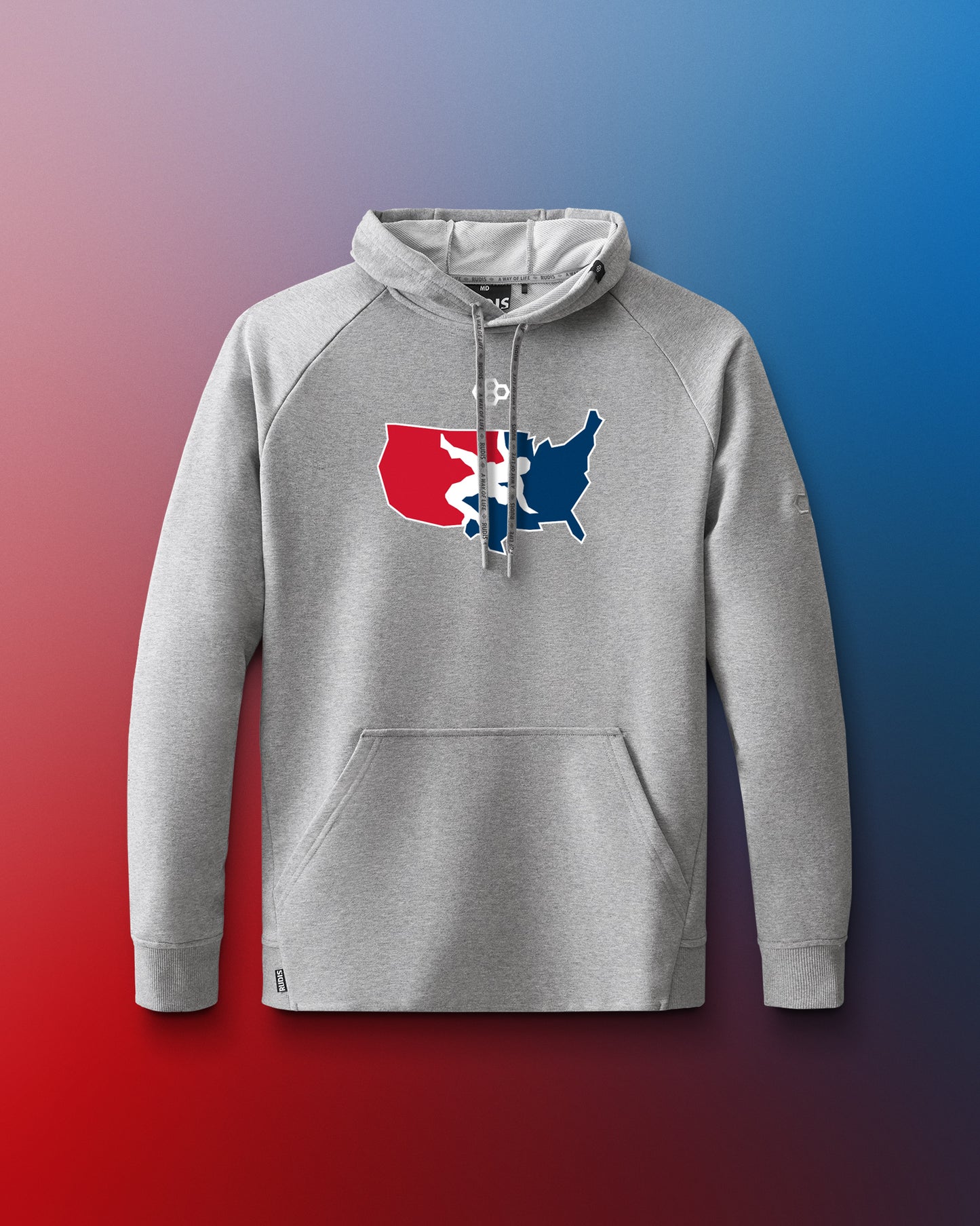 USAW Logo Elite Terry Hoodie