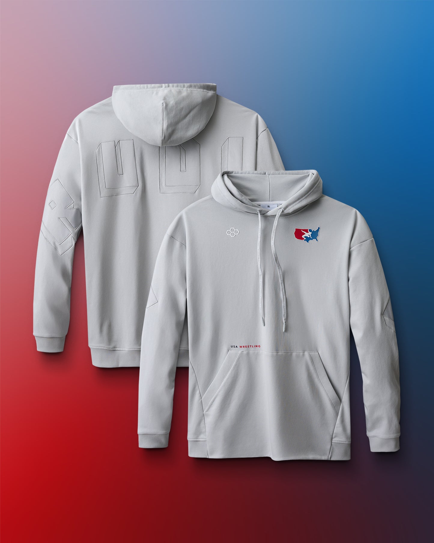 USA Wrestling Luxe Terry Hoodie
