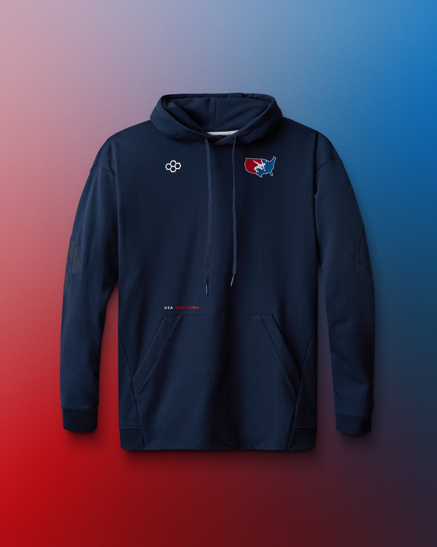 USA Wrestling Luxe Terry Hoodie