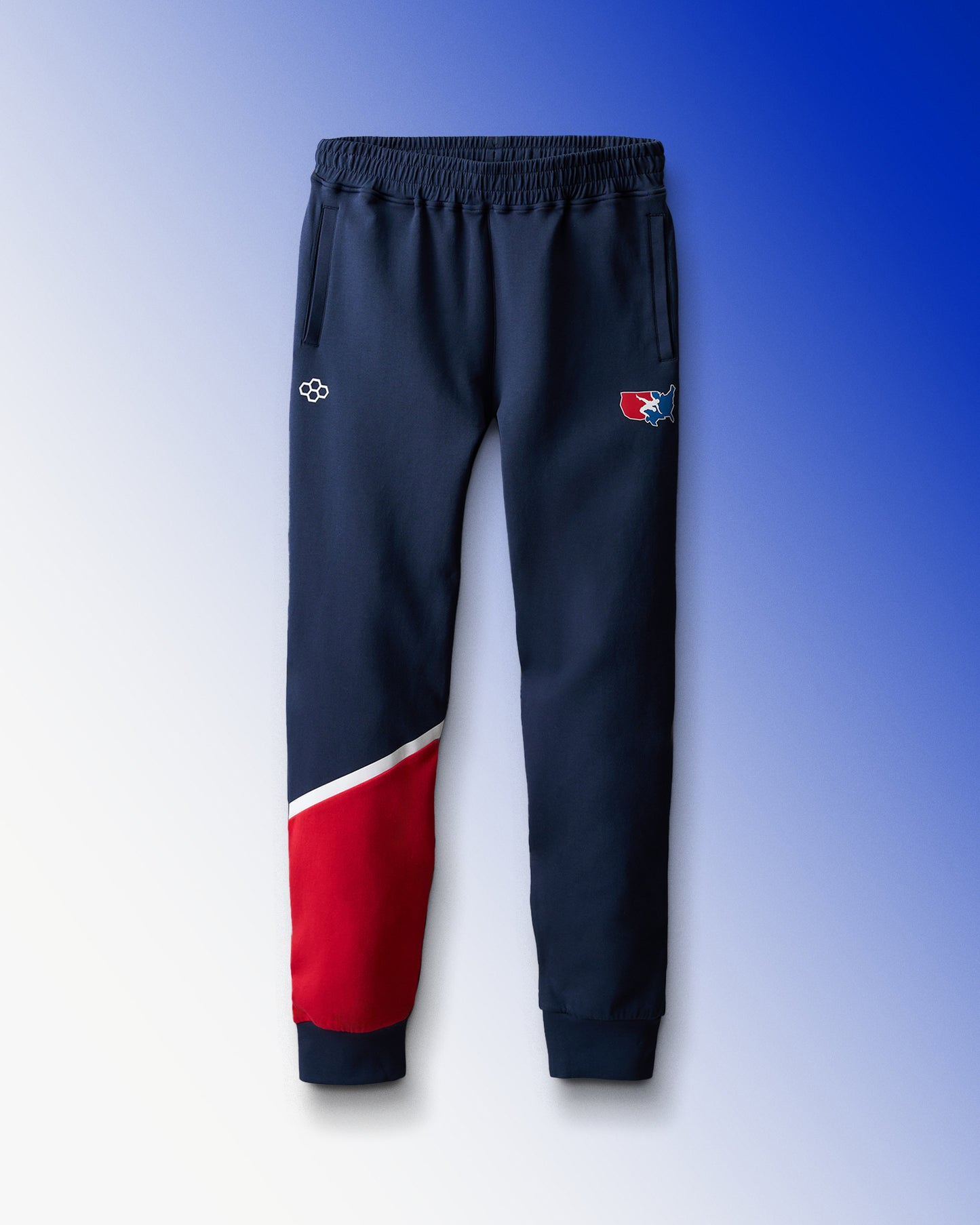 Jogging colorblock de l'équipe de lutte américaine