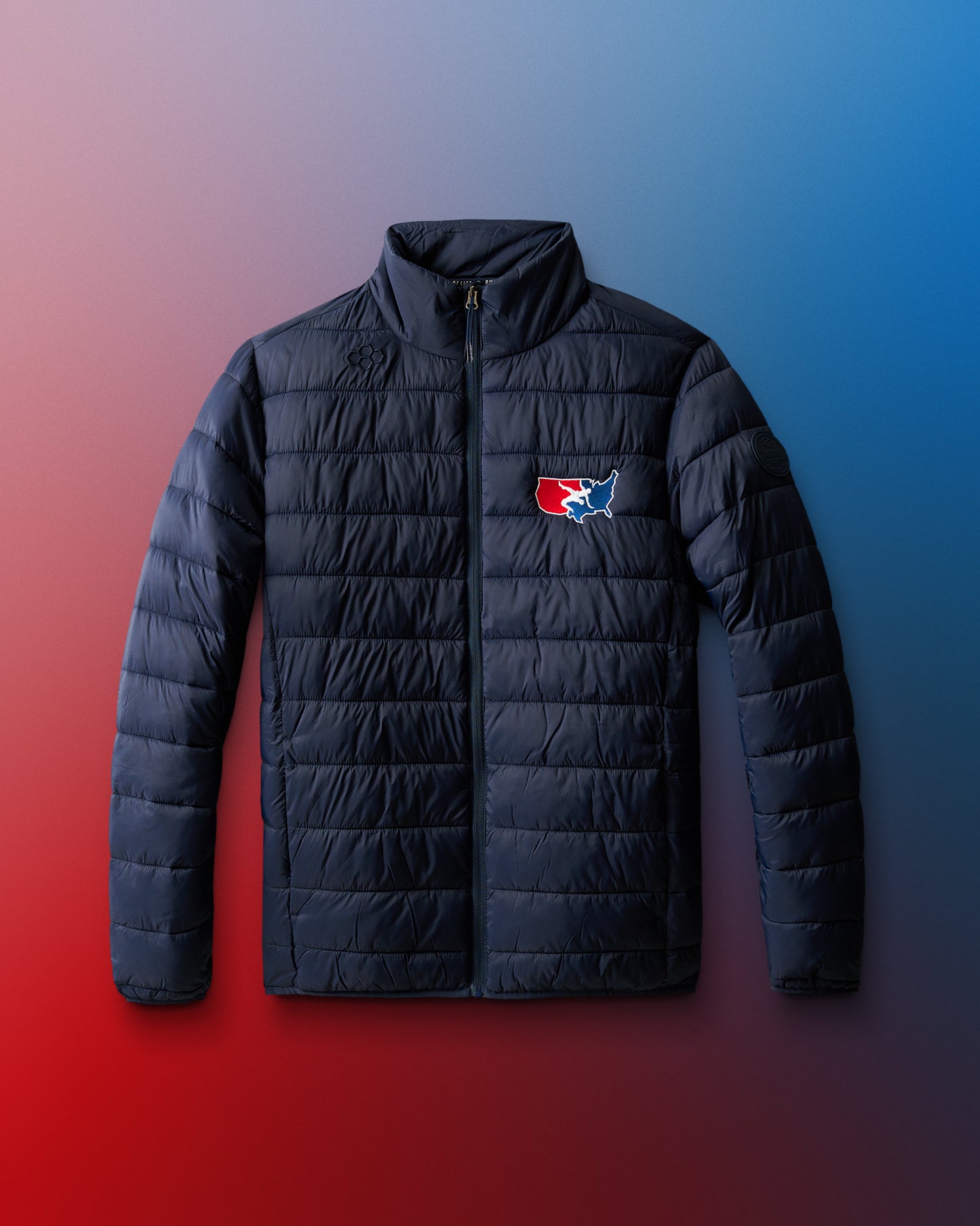 USAW Logo Puffer Jacket