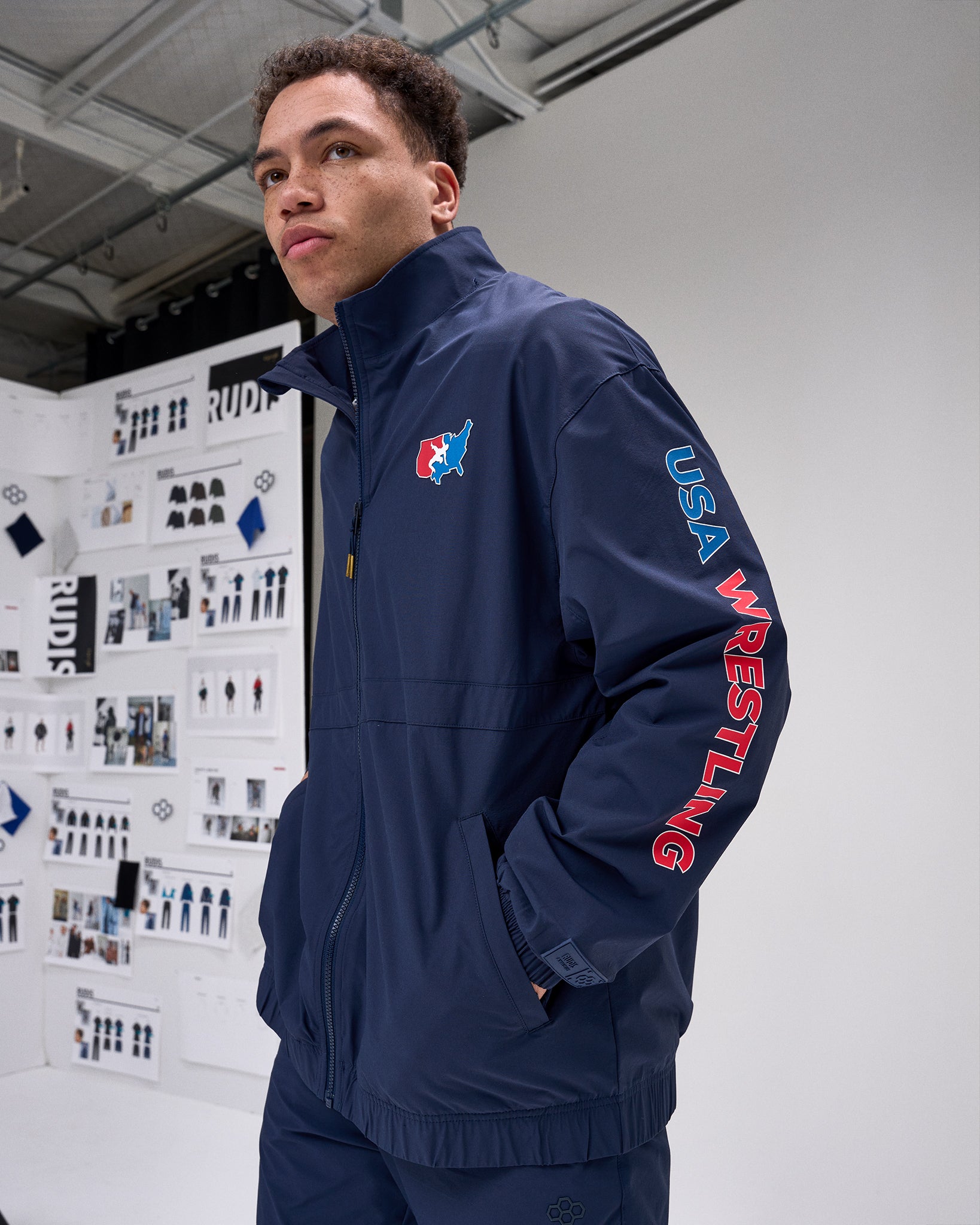 USA Wrestling Team Gold Standard Jacket | RUDIS