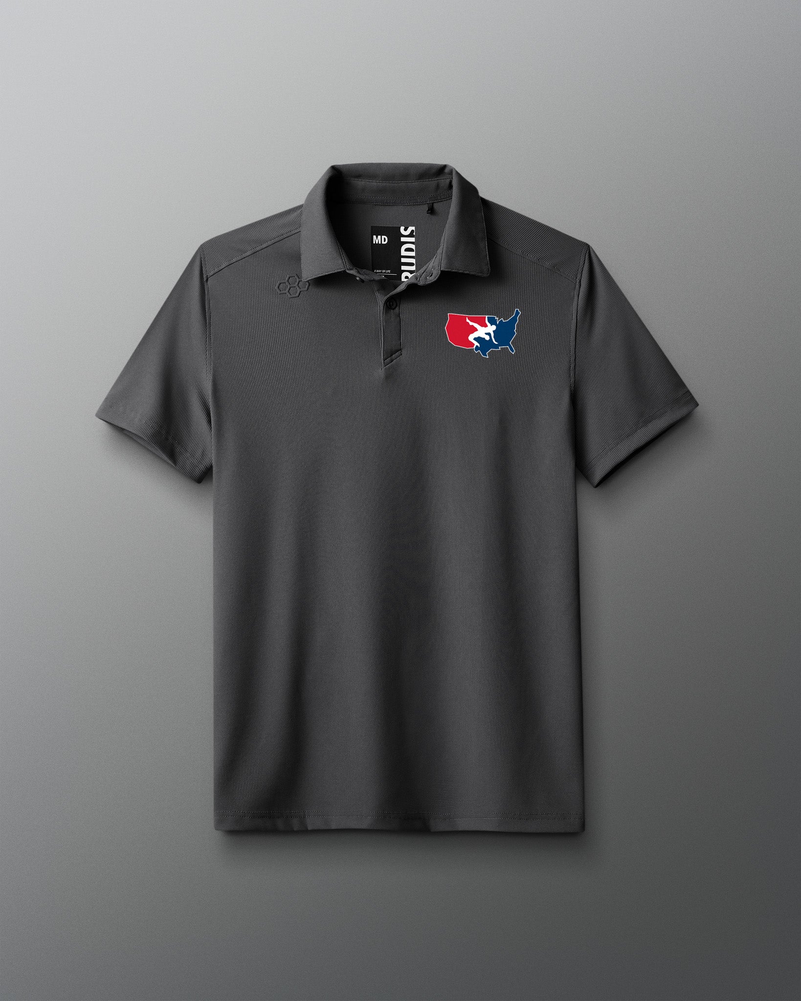 USAW Logo Go-To Polo | RUDIS