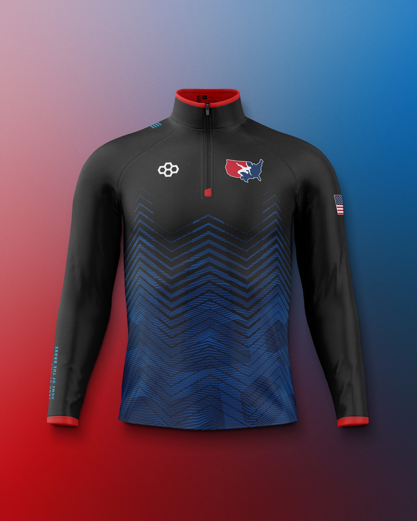USAW Sublimated 1/4 Zip