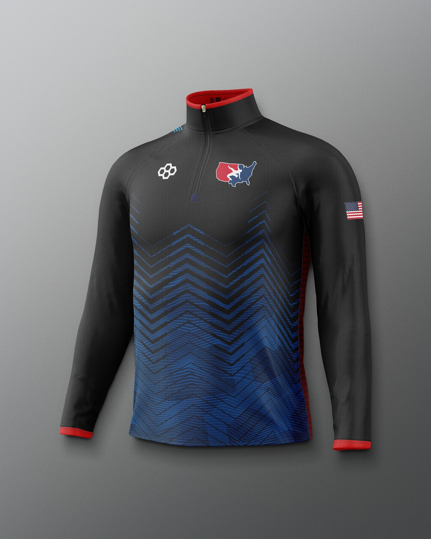 USAW Sublimated 1/4 Zip