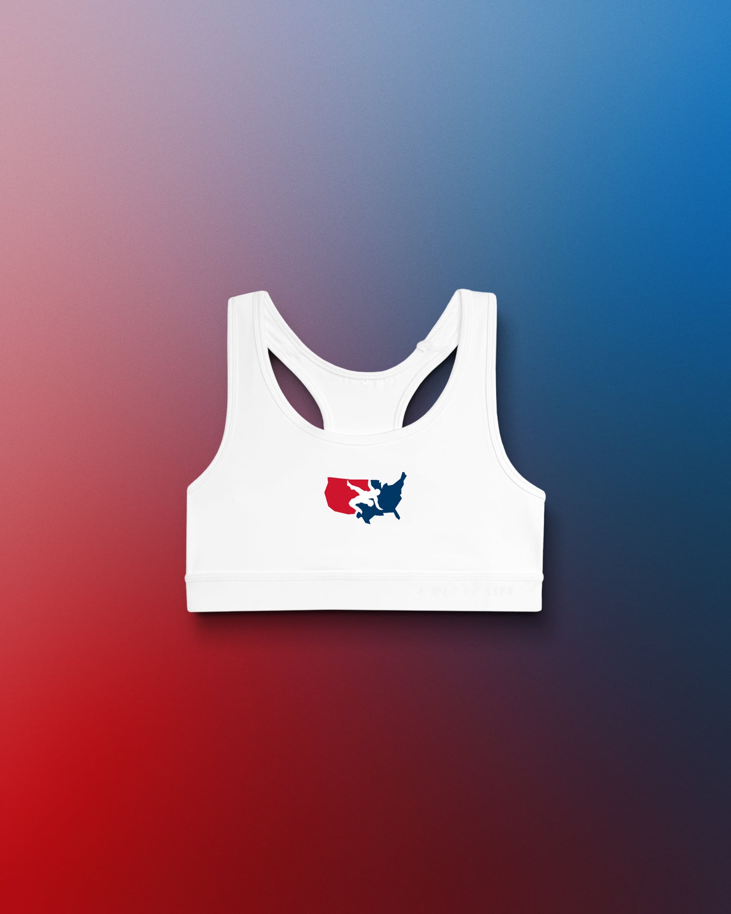USAW Logo Women's Sports Bra