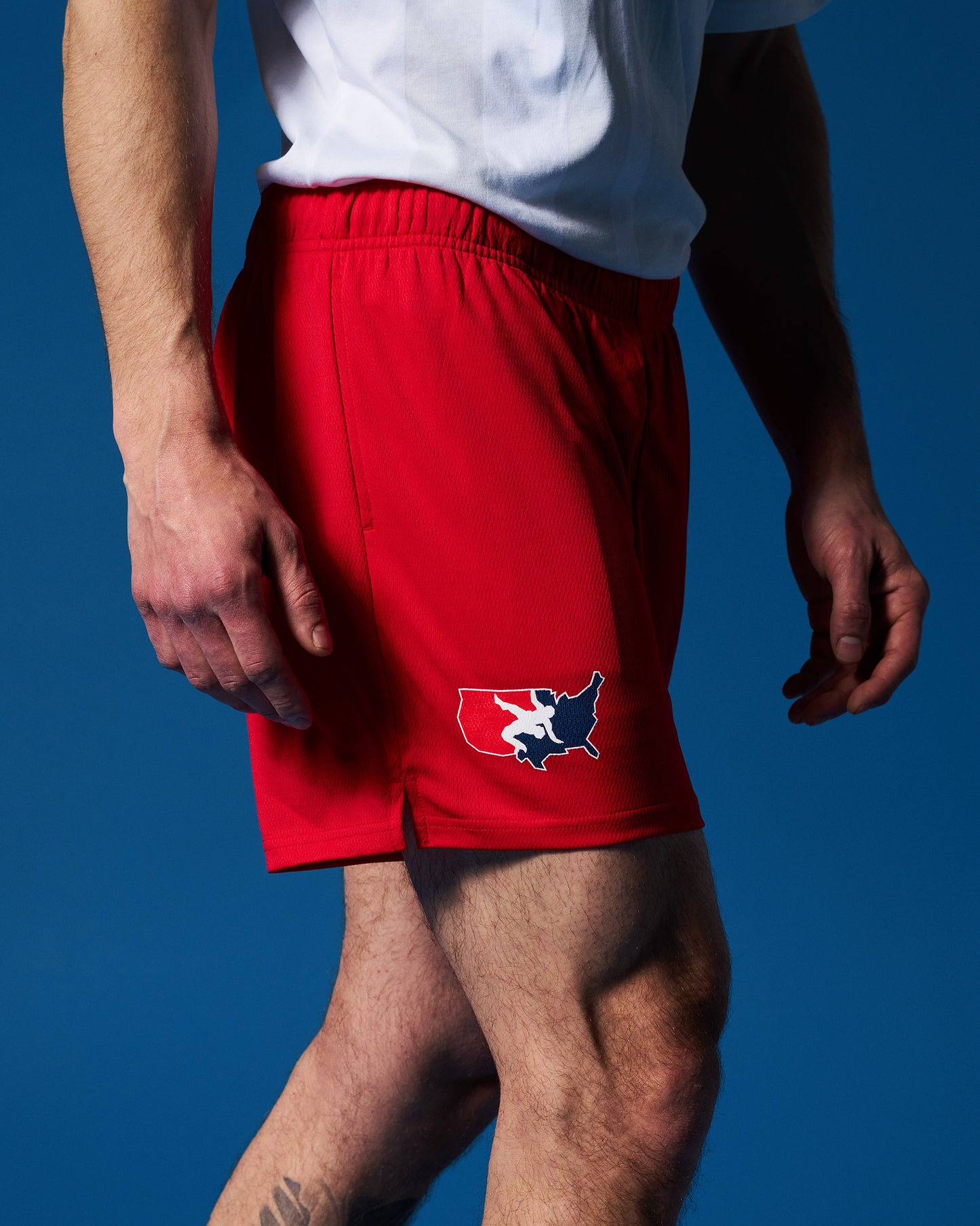 USAW Logo 6" 2.0 Mesh Shorts