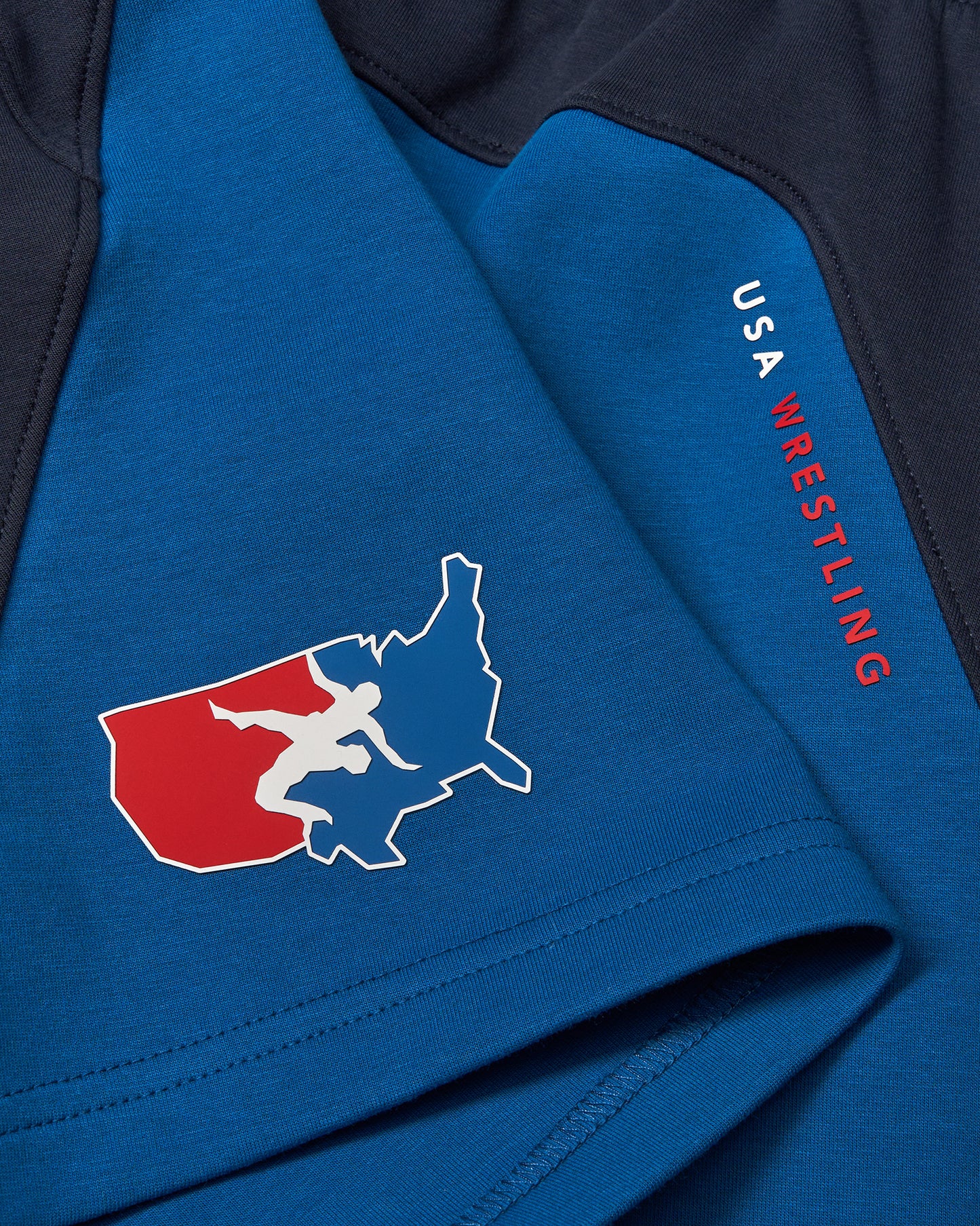 USA Wrestling Colorblock 5" Shorts