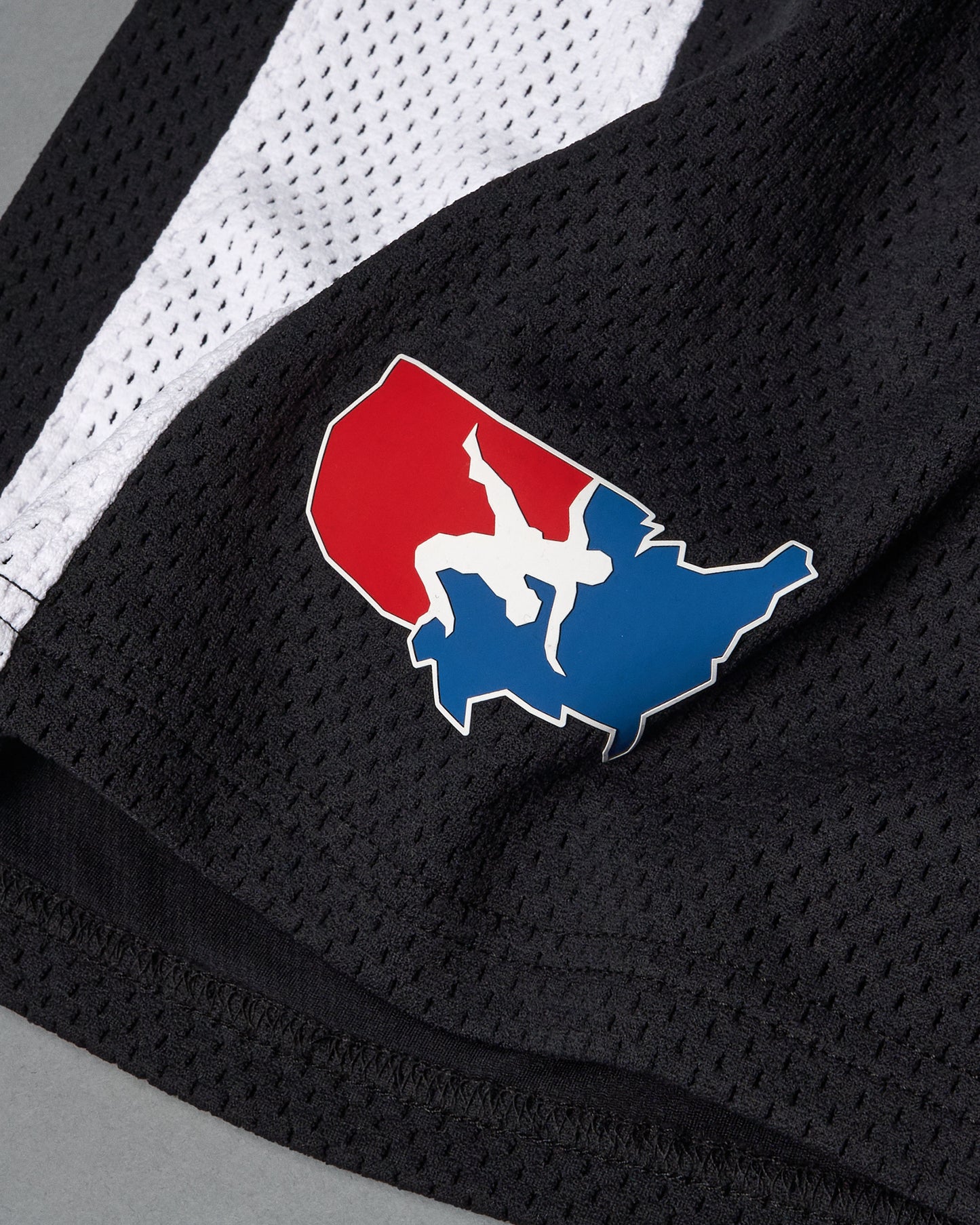 USA Wrestling 5" Panel Mesh Shorts