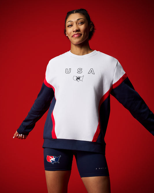 USAW Logo Women's Biker Shorts