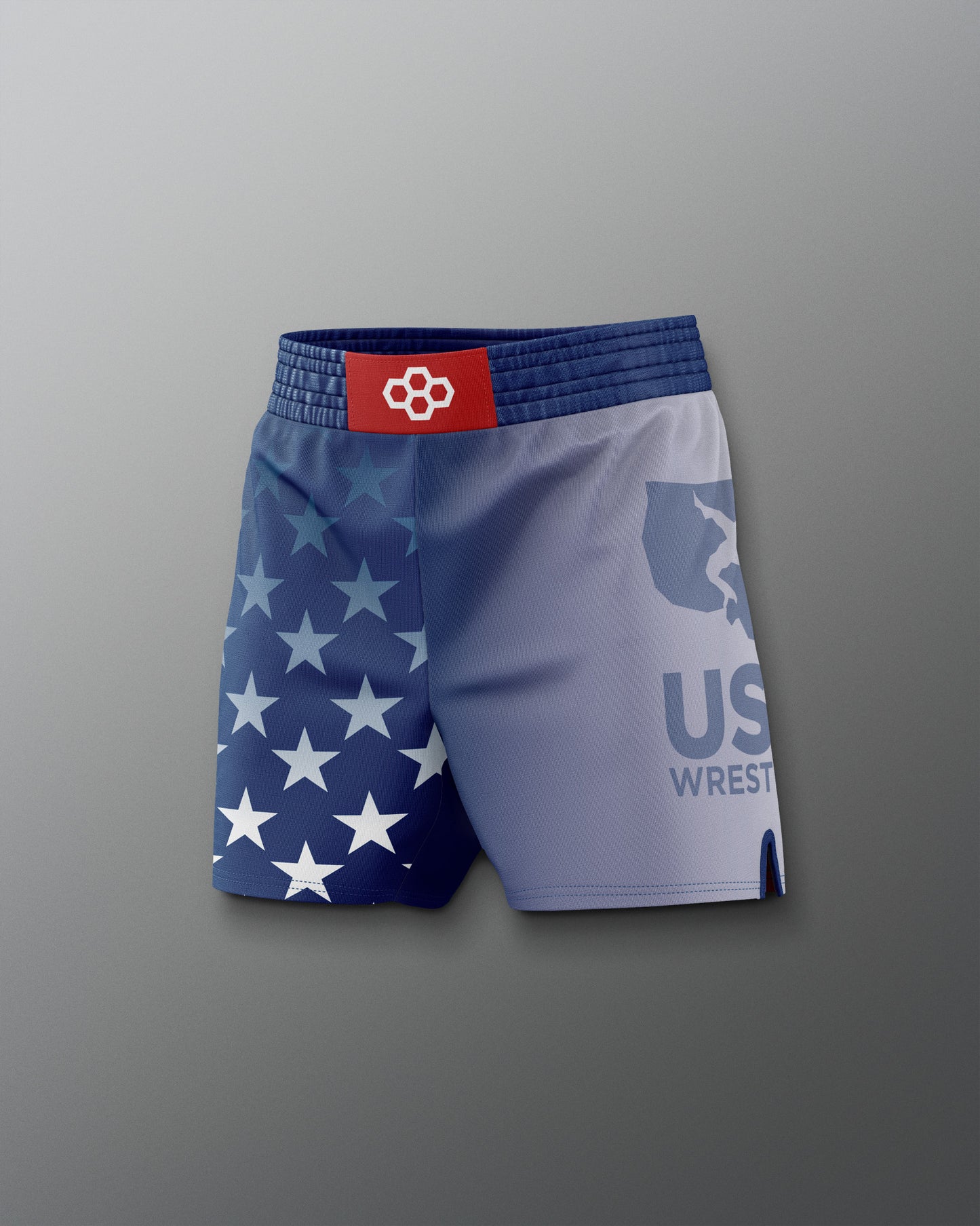 USA Wrestling Flag Sublimated Shorts